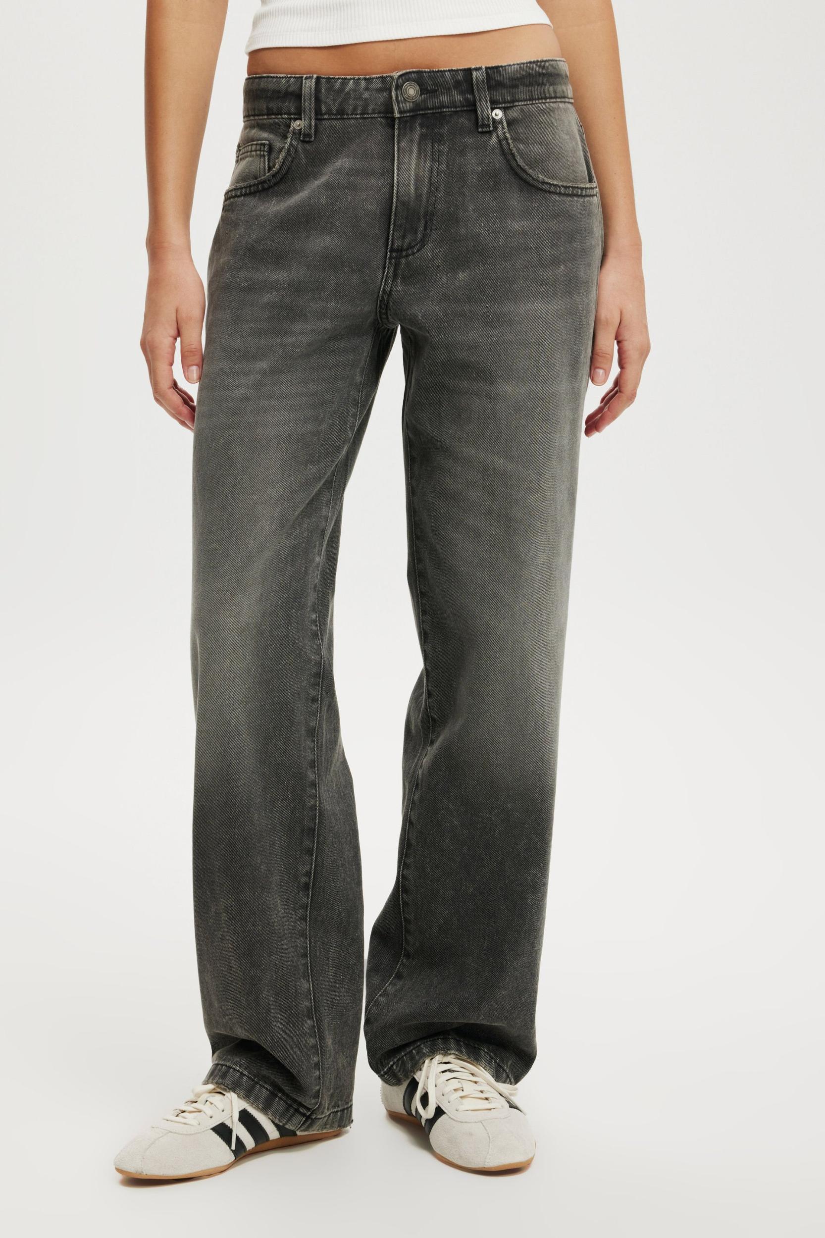 Low Rise Straight Jean Product Image