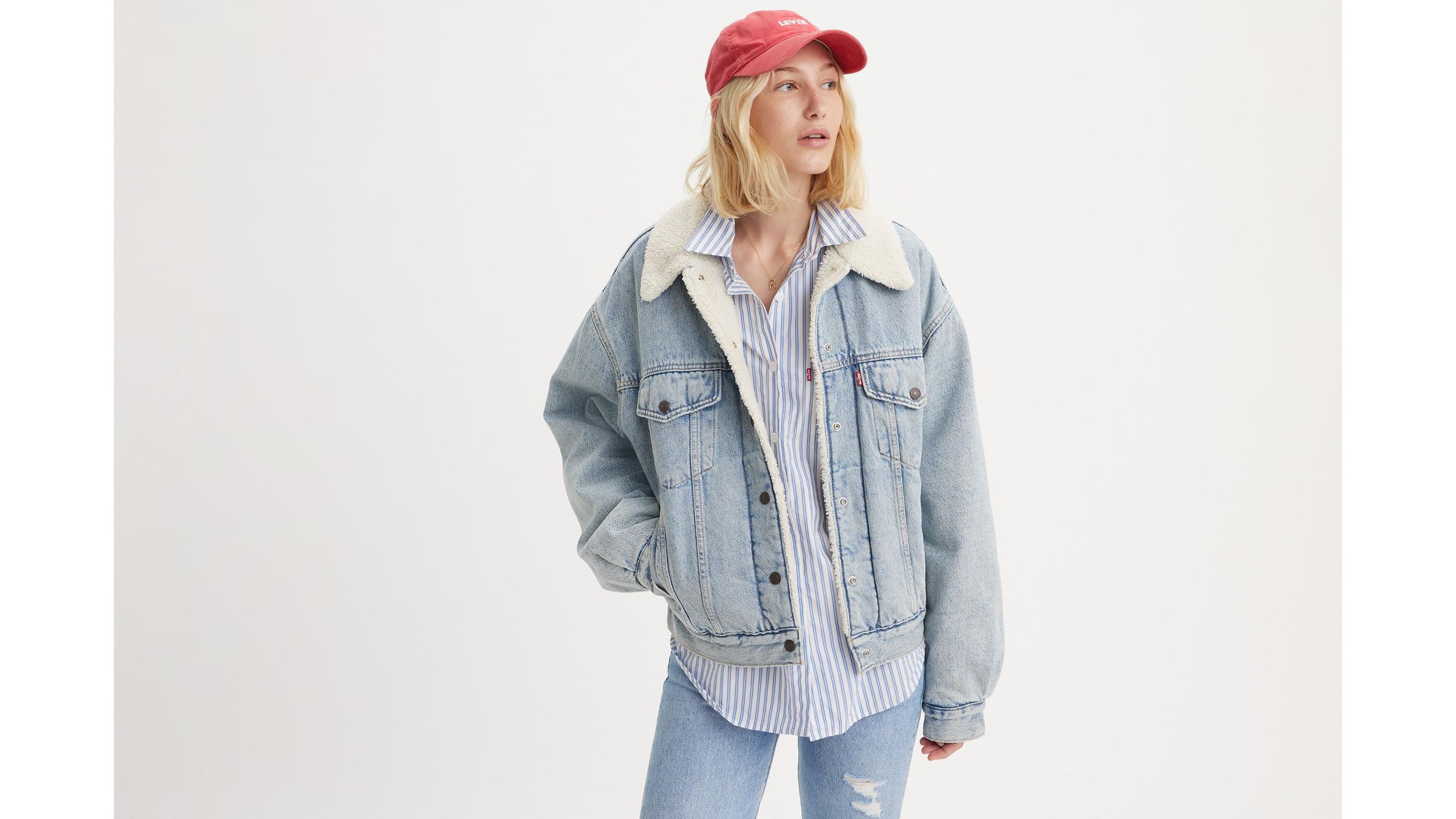 90s Sherpa Trucker Jacket Product Image