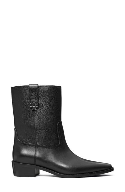 TORY BURCH City Western Ankle Boot In Black Product Image