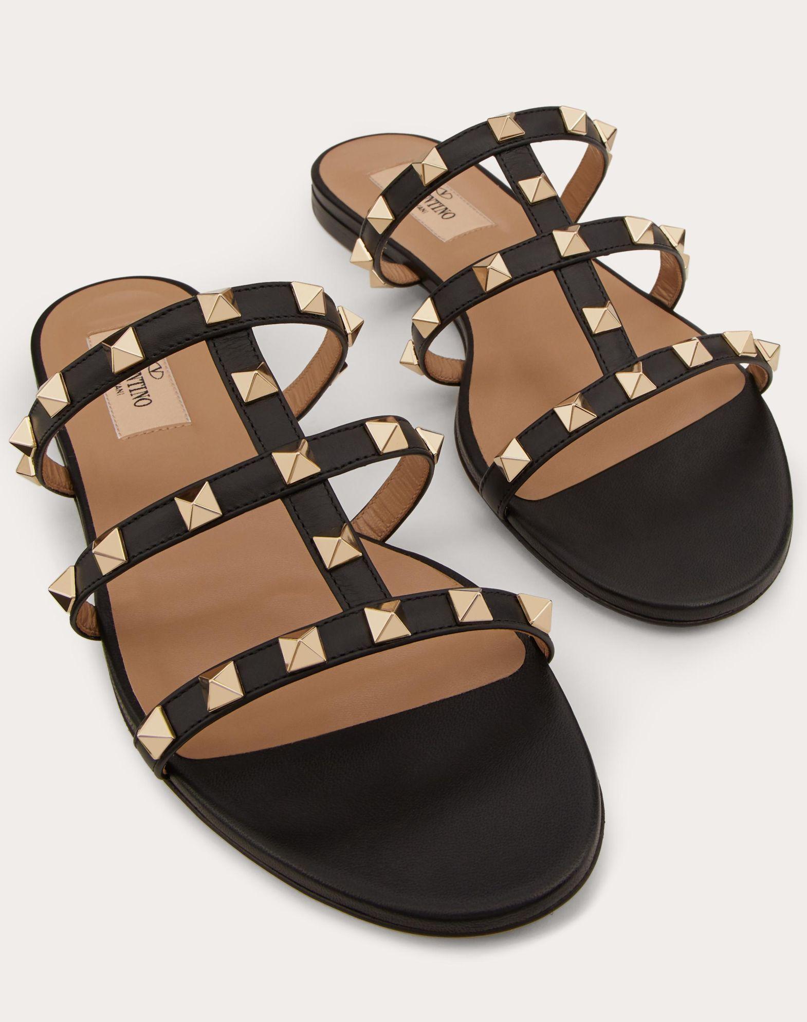 Rockstud Flat Slide Sandal Product Image