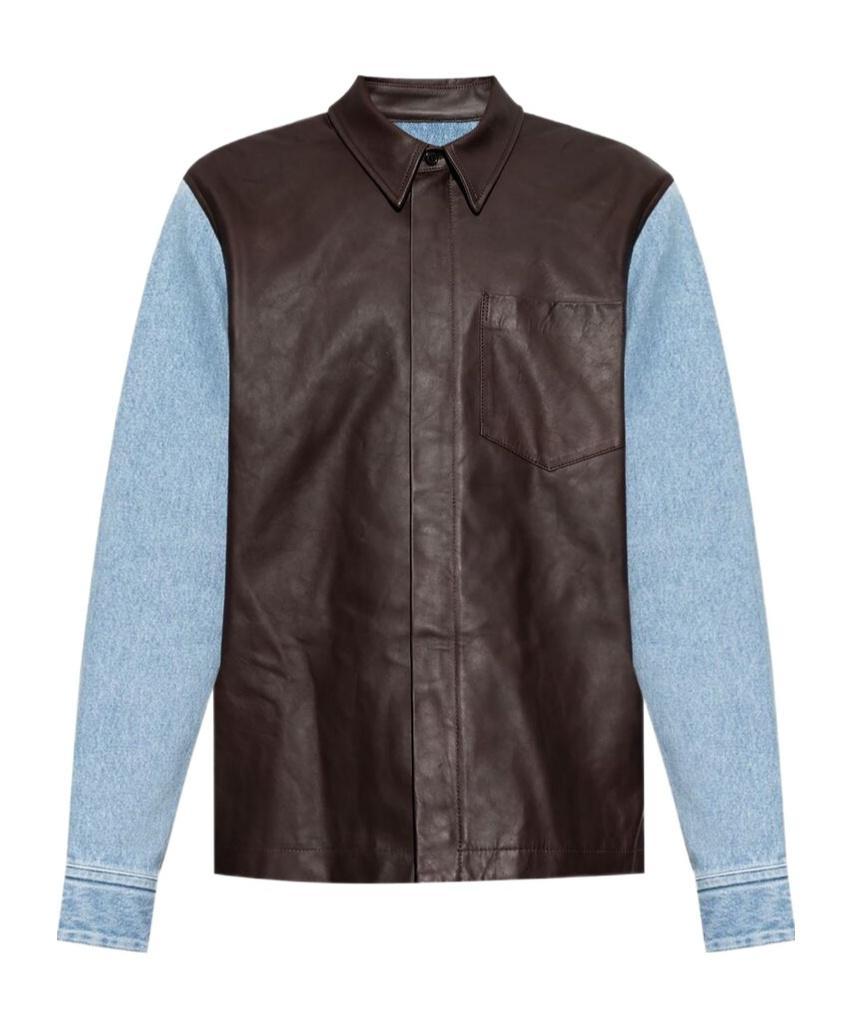 DRIES VAN NOTEN Lan 9370 M.l.shirt Dbrn In Brown Product Image