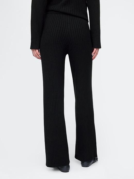 CashSoft Wide Rib Sweater Pants Product Image