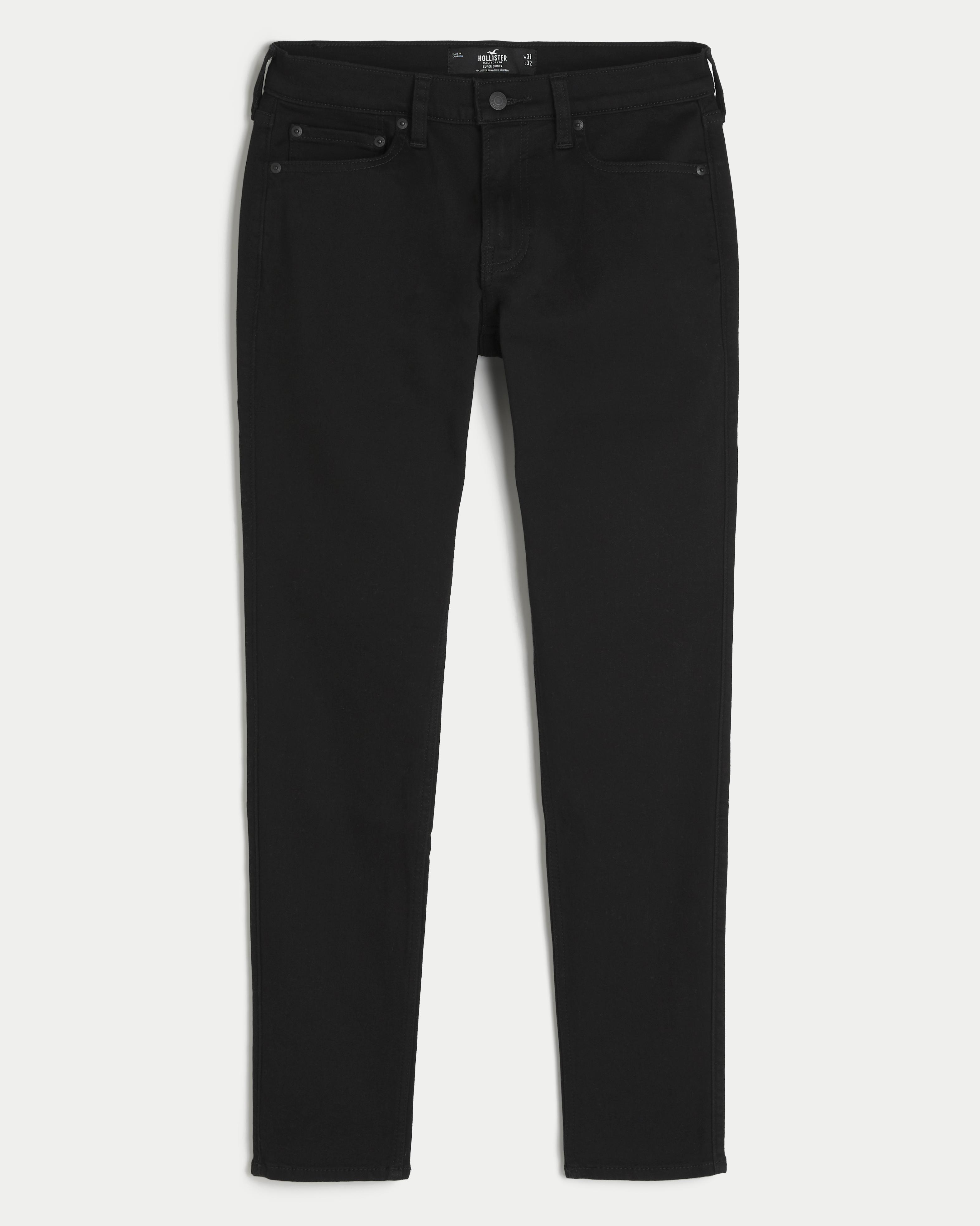 Black No Fade Super Skinny Jeans Product Image