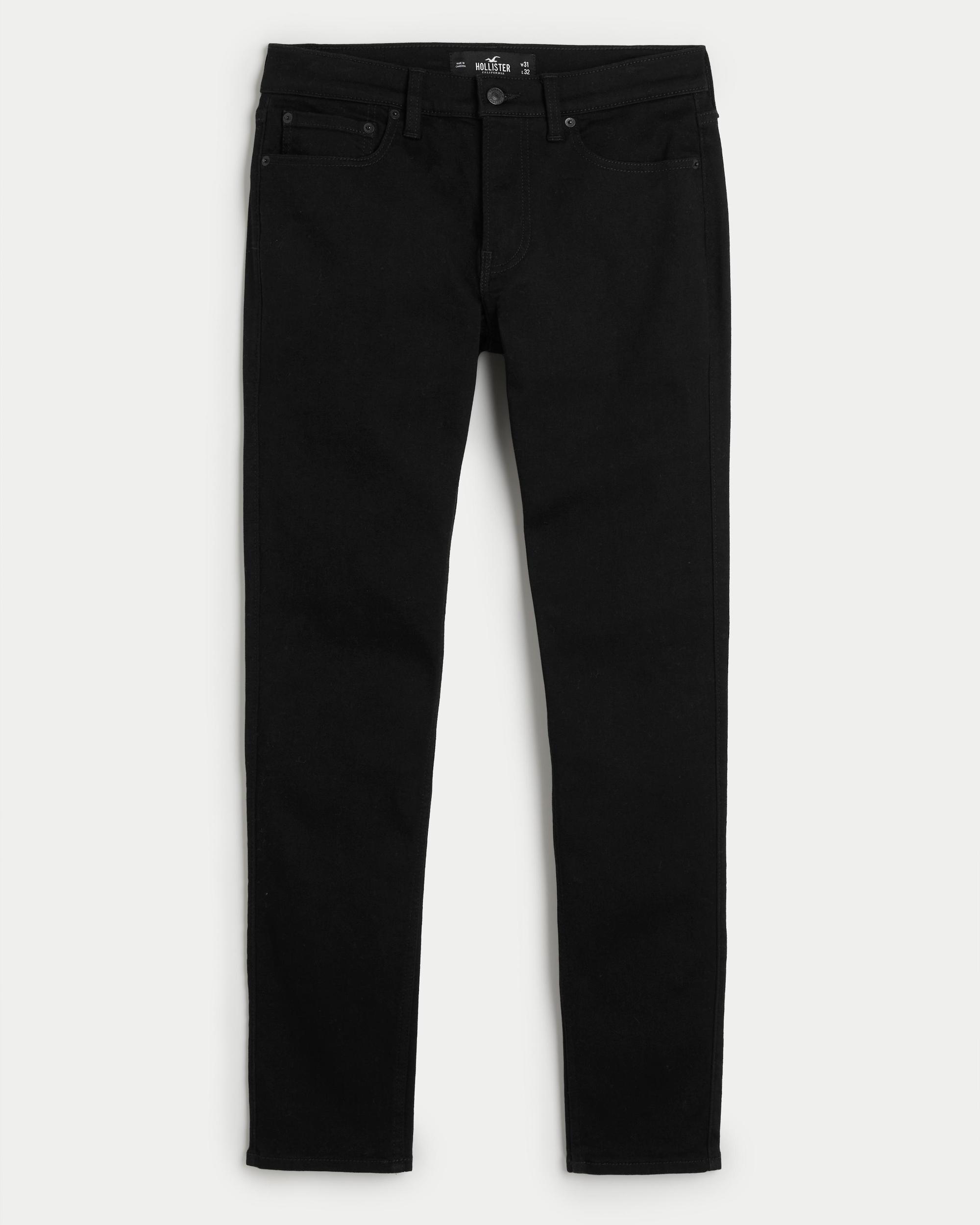 Black No Fade Skinny Jeans Product Image