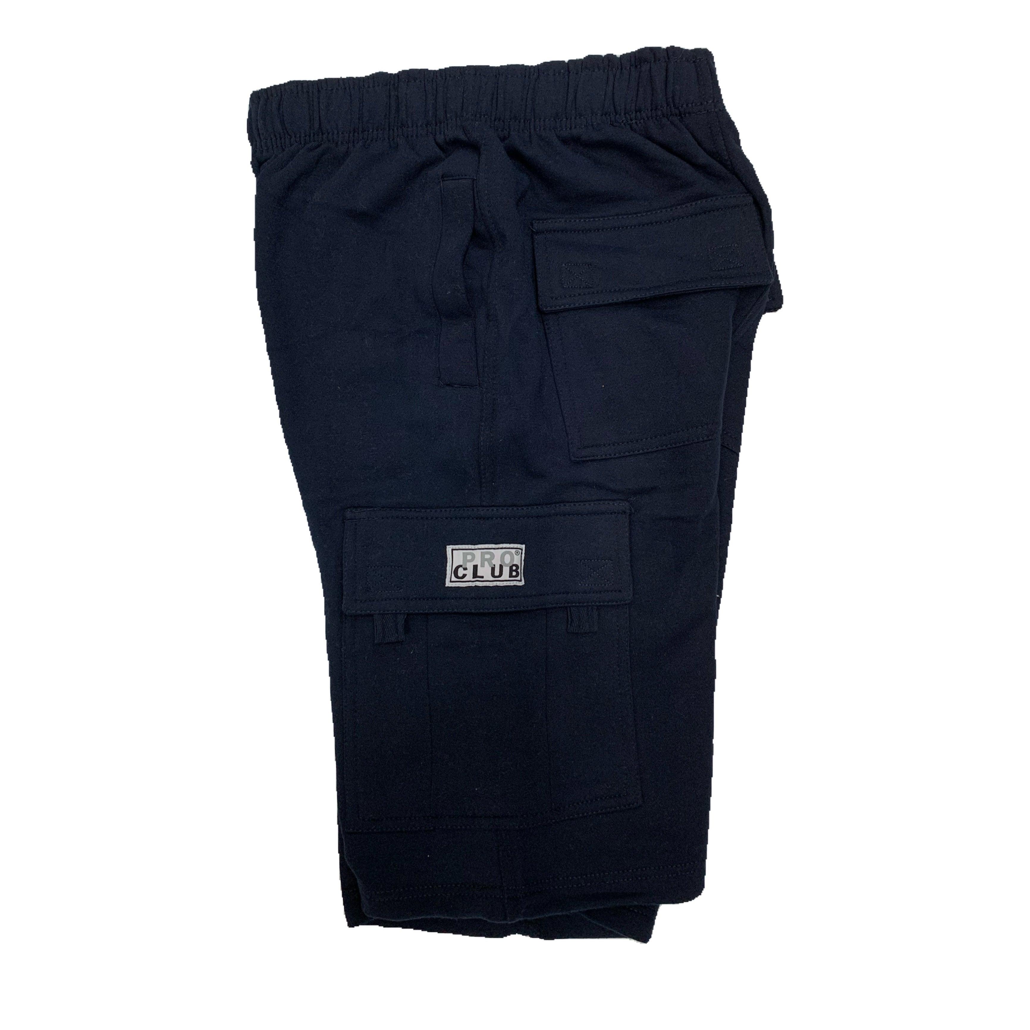 Pro Club Men's Fleece Cargo Shorts Male Product Image