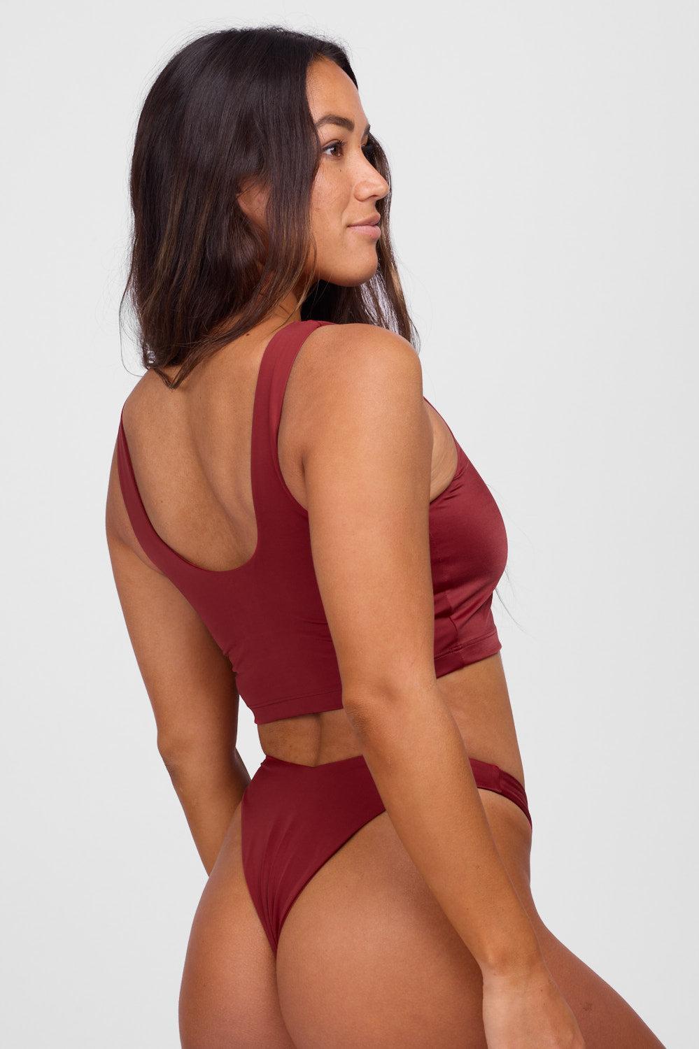 Mira Bikini Top - Kelp Female Product Image