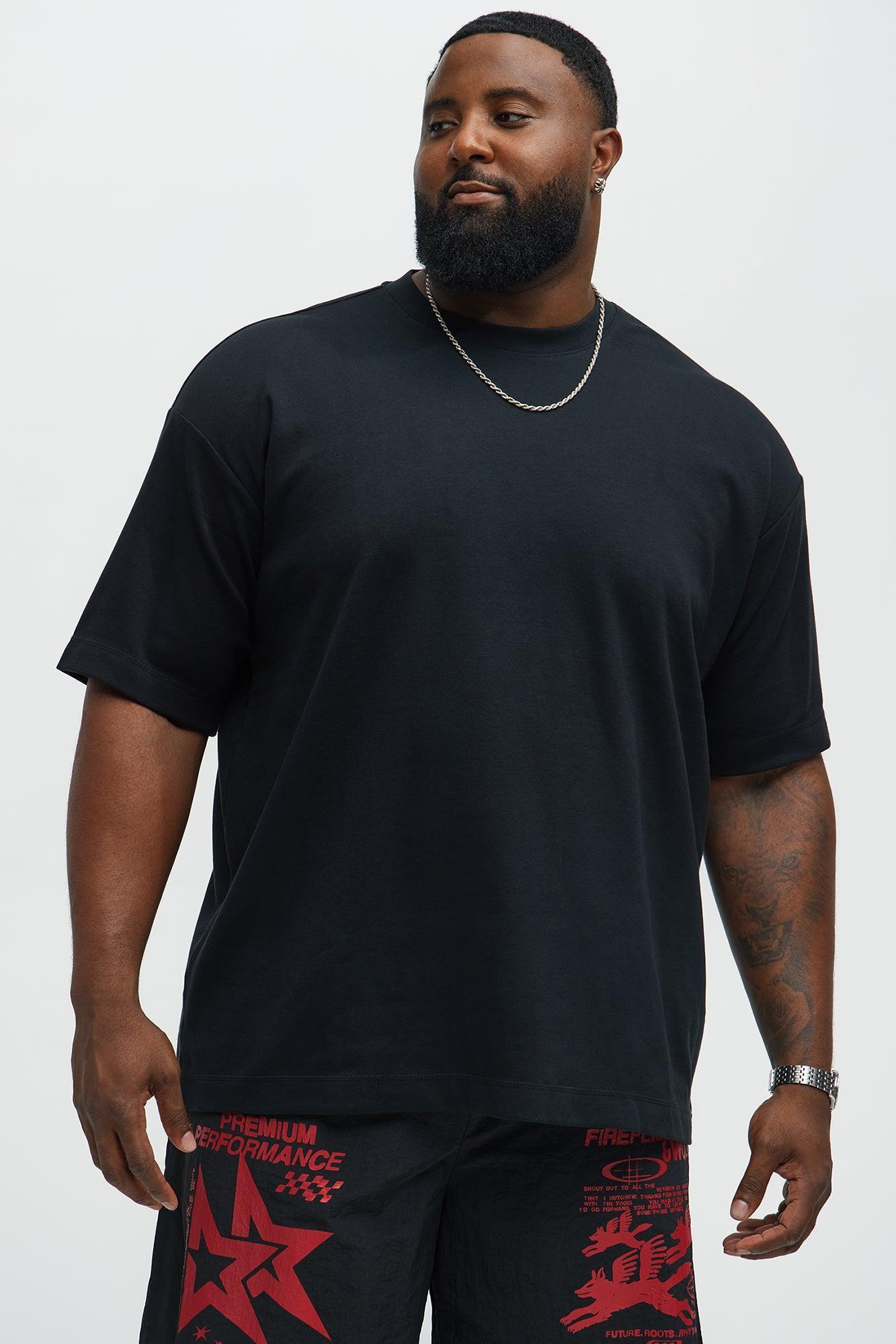 Relaxed Premium Everyday Tee - Black Product Image