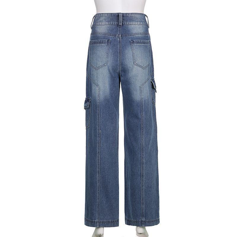 Mid-Rise Wide-Leg Jeans Product Image