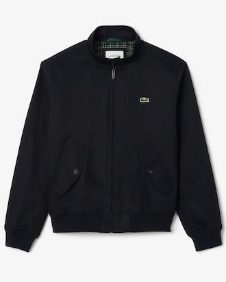 Water-Repellent Twill Harrington Jacket Product Image