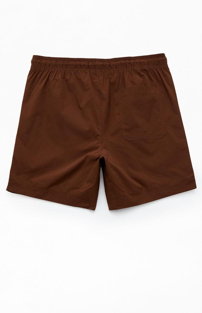 Men's Solid Ripstop 6.5" Swim Trunks Product Image