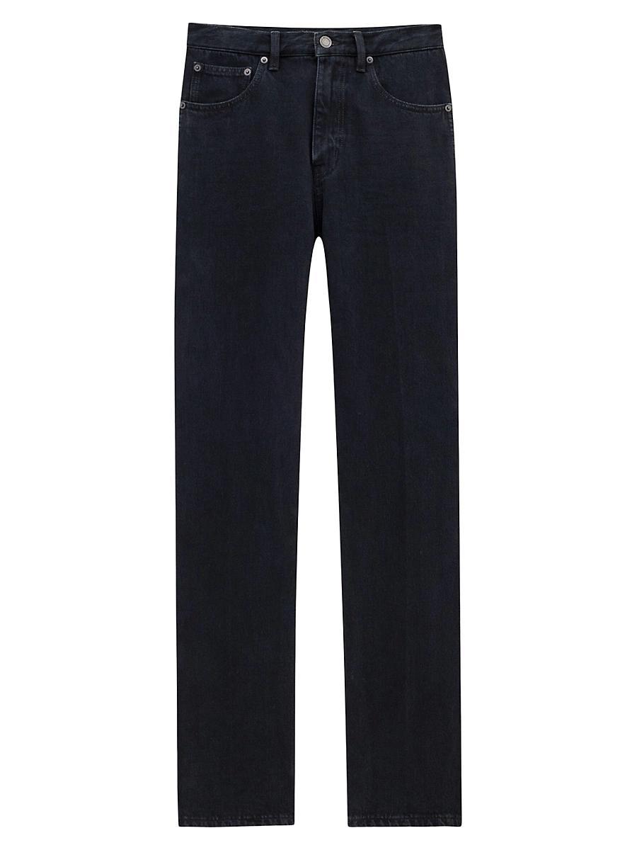 Womens Straight Jeans in Denim Product Image