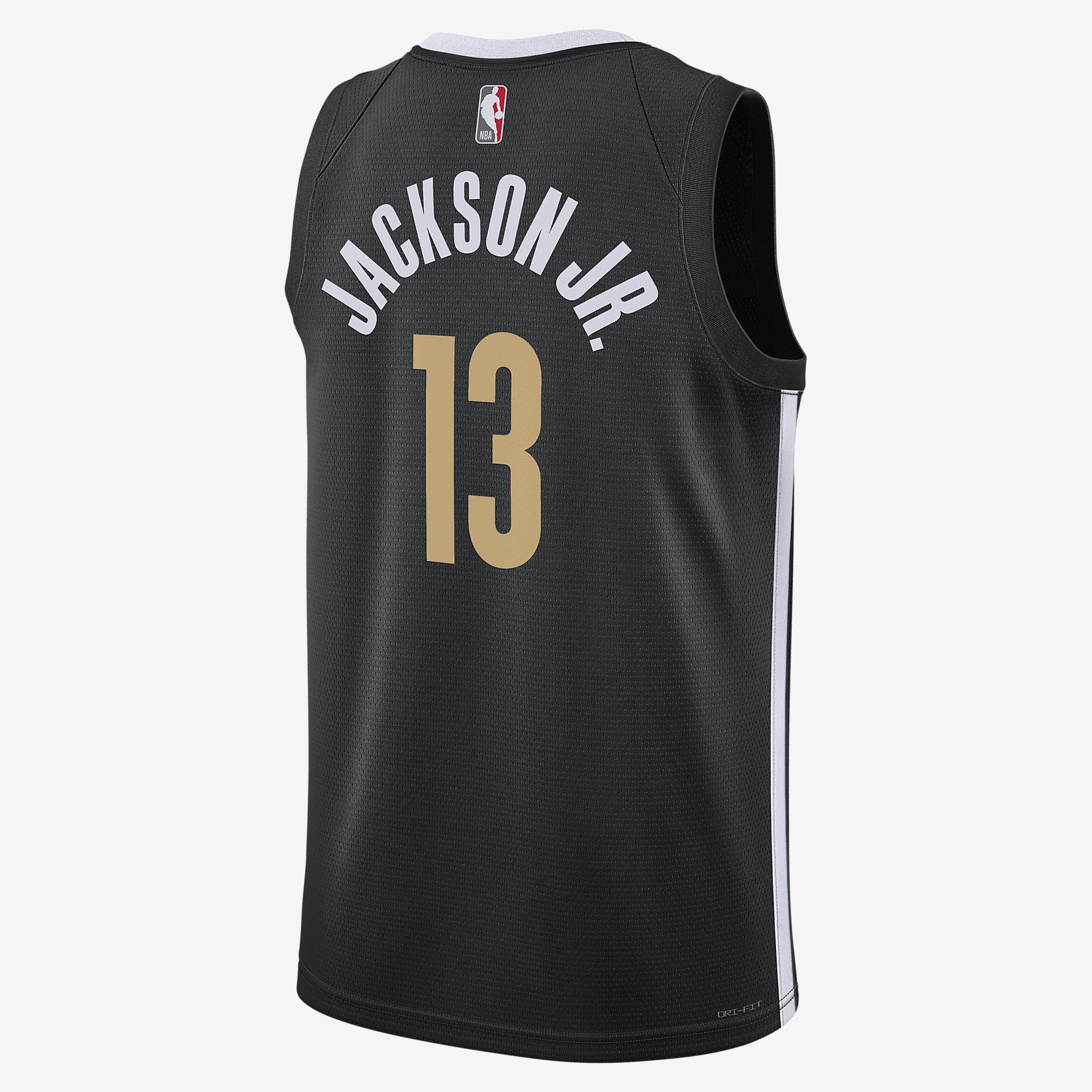 Jaren Jackson Jr Memphis Grizzlies City Edition 2023/24 Nike Men's Dri-FIT NBA Swingman Jersey Product Image