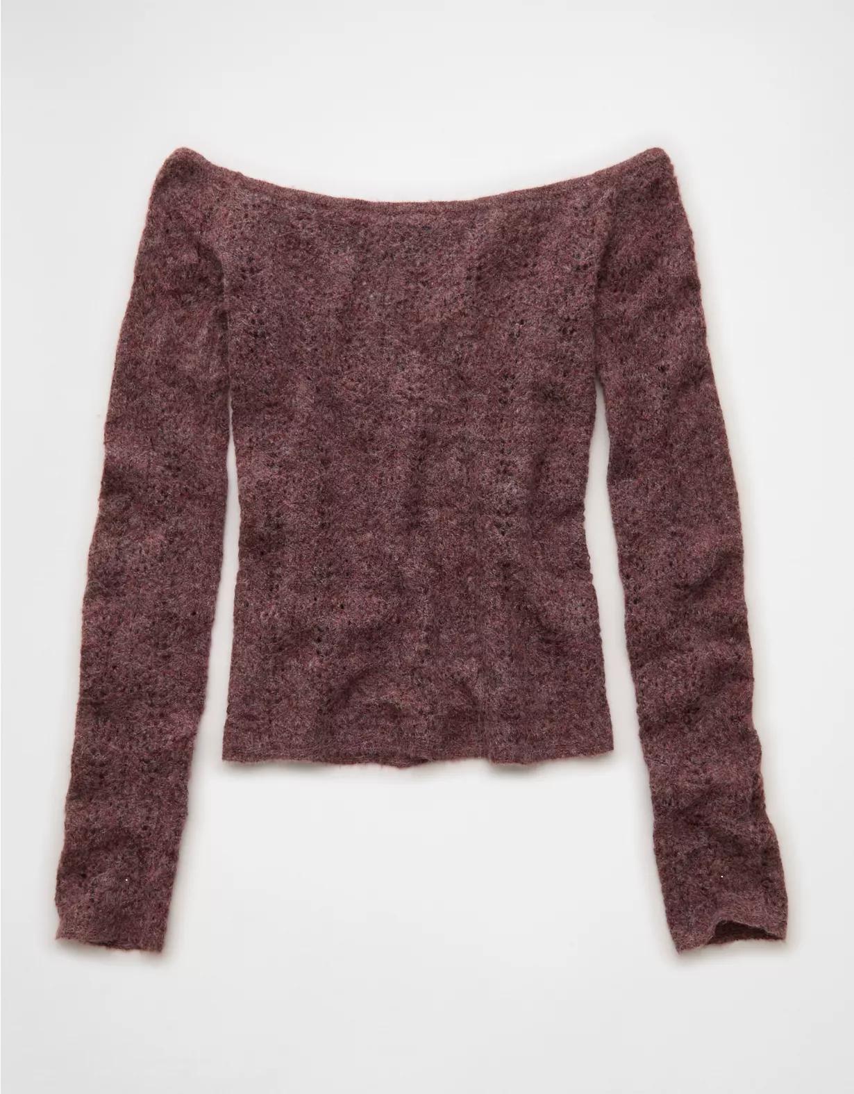 AE Off-The-Shoulder Sweater  Product Image