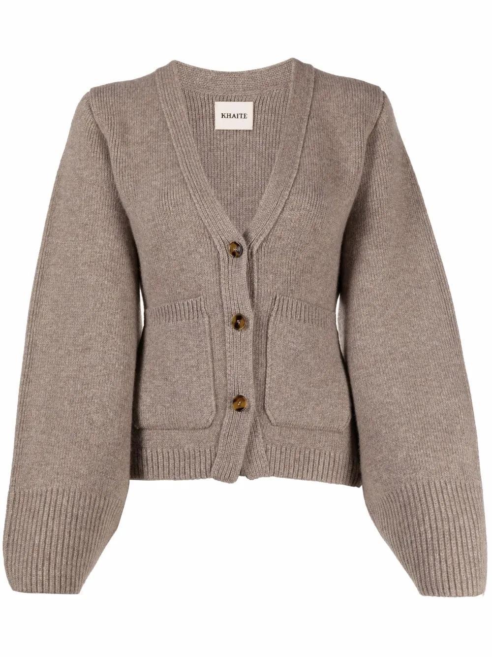 The Scarlet cashmere cardigan Product Image