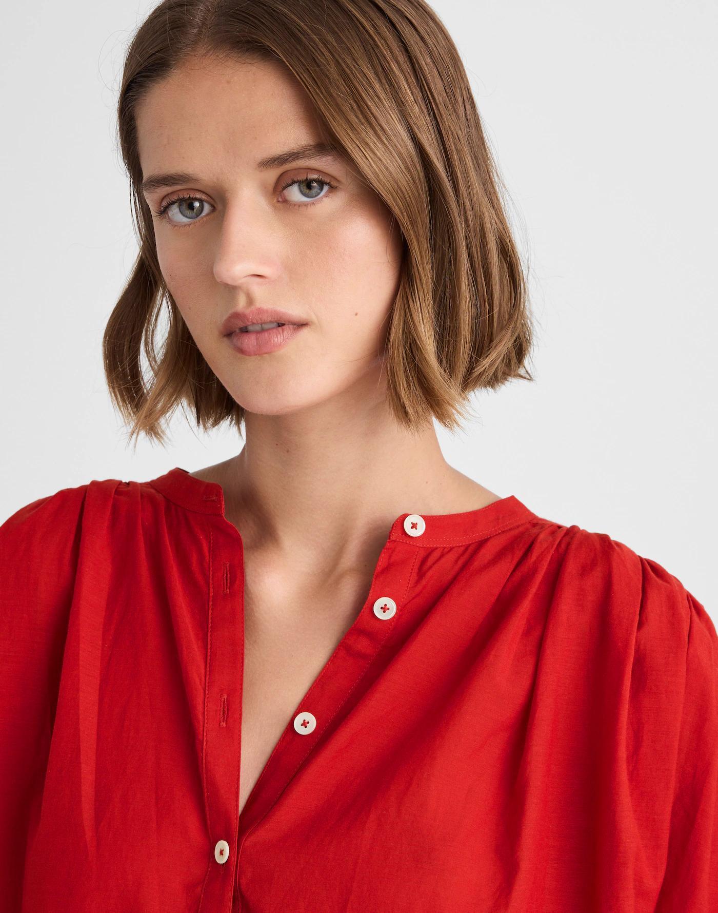 Balloon-Sleeve Top Product Image