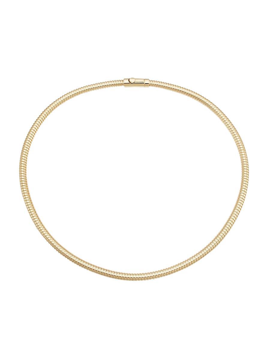 Womens 14K Yellow Gold Snake Chain Necklace Product Image