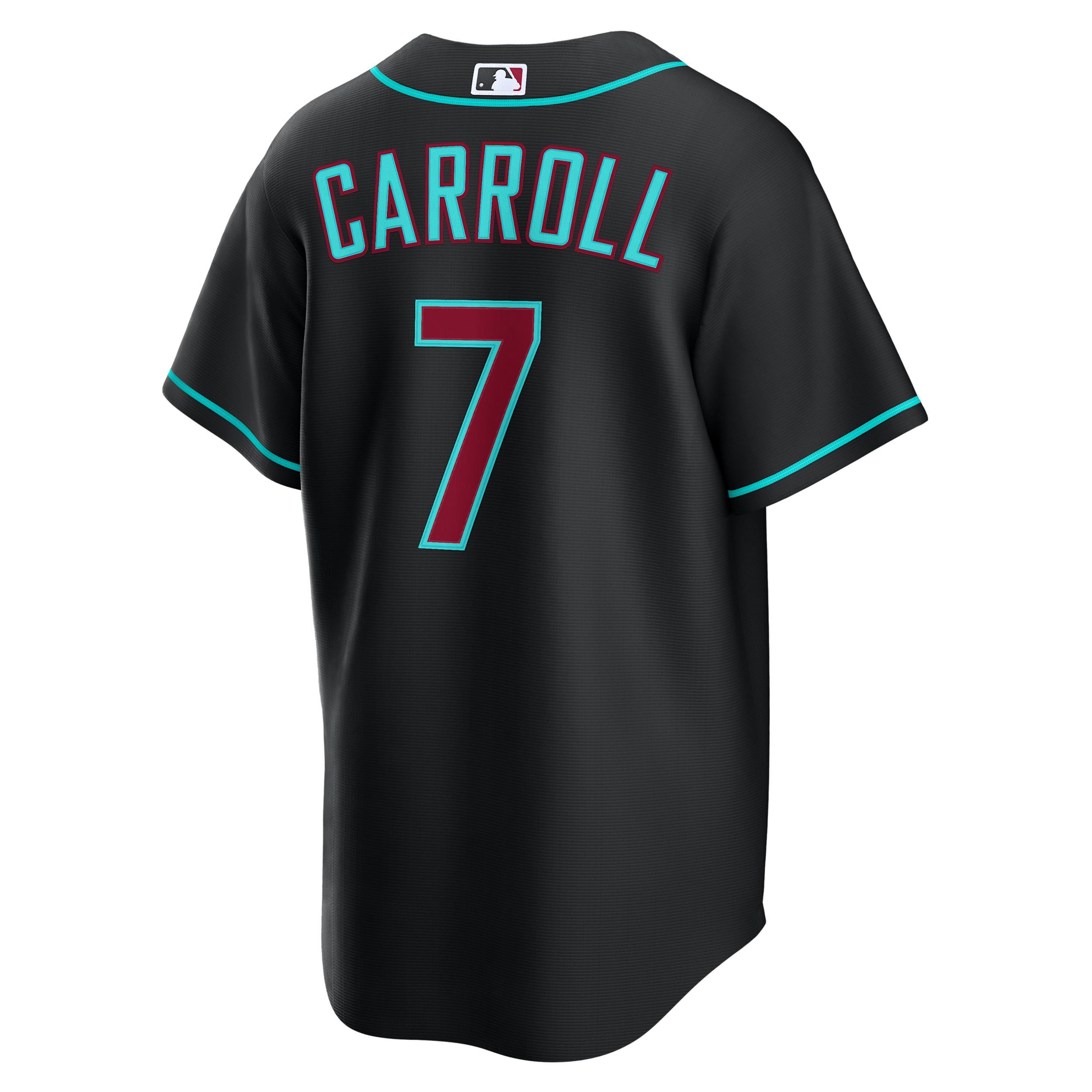 Corbin Carroll Arizona Diamondbacks Nike Mens MLB Replica Jersey | RE25DKHODQ9-VLT Product Image
