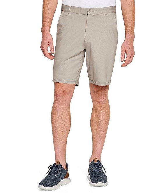 Johnston & Murphy XCFlex Performance Stretch Heathered Knit 9#double; Inseam Shorts Product Image