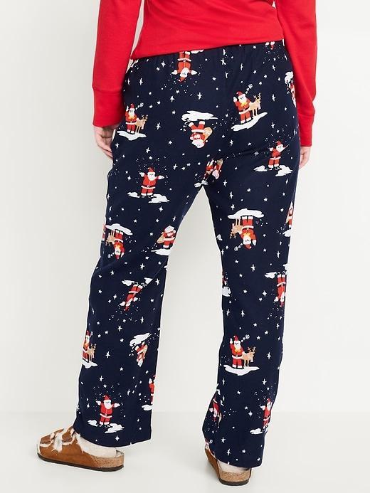 Printed Flannel Pajama Set for Men Product Image