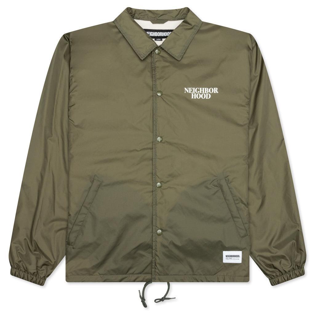 Windbreaker Jacket-1 - Olive Drab Male Product Image