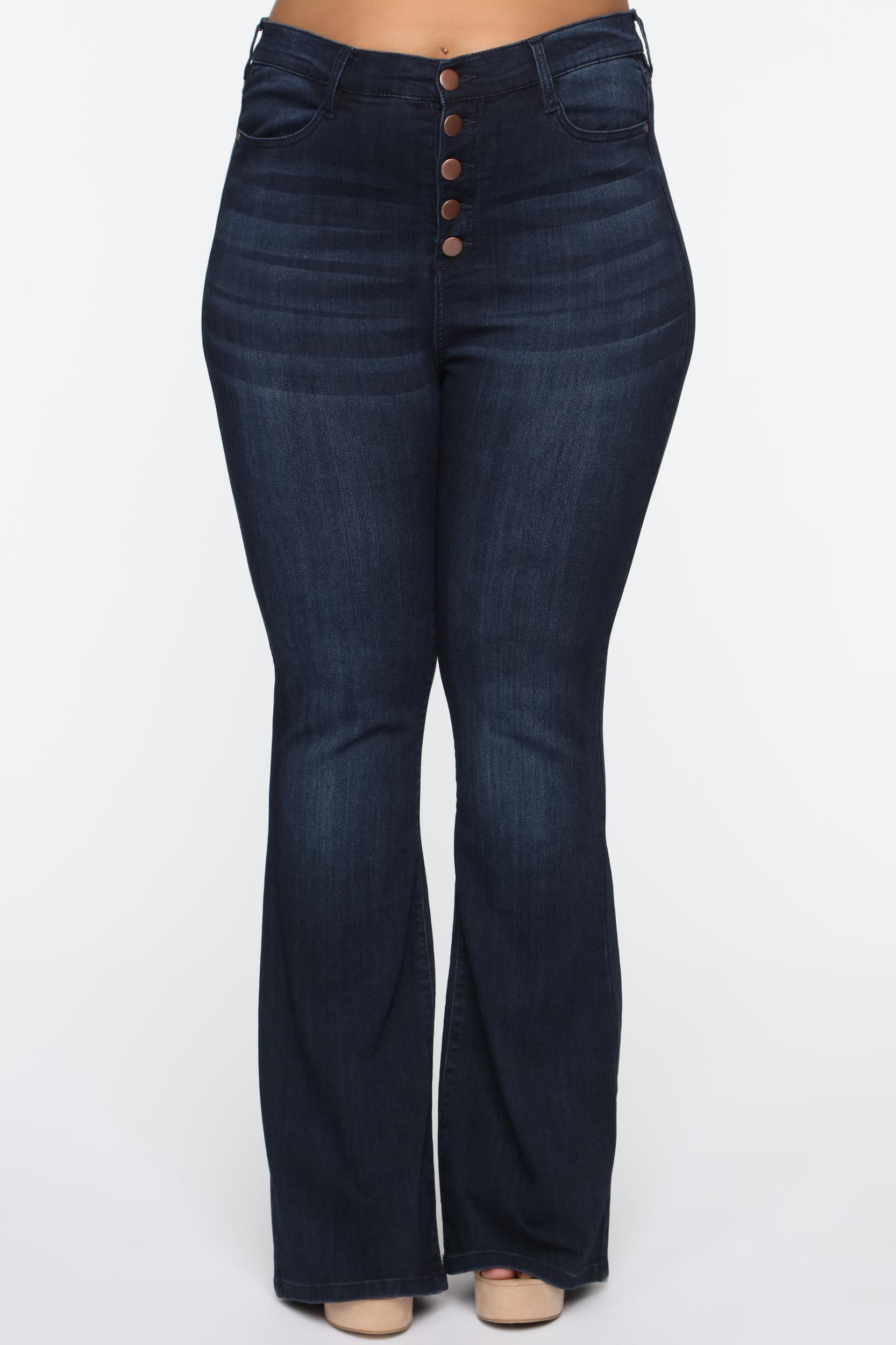 All Flared Up Jean - Dark Denim Product Image