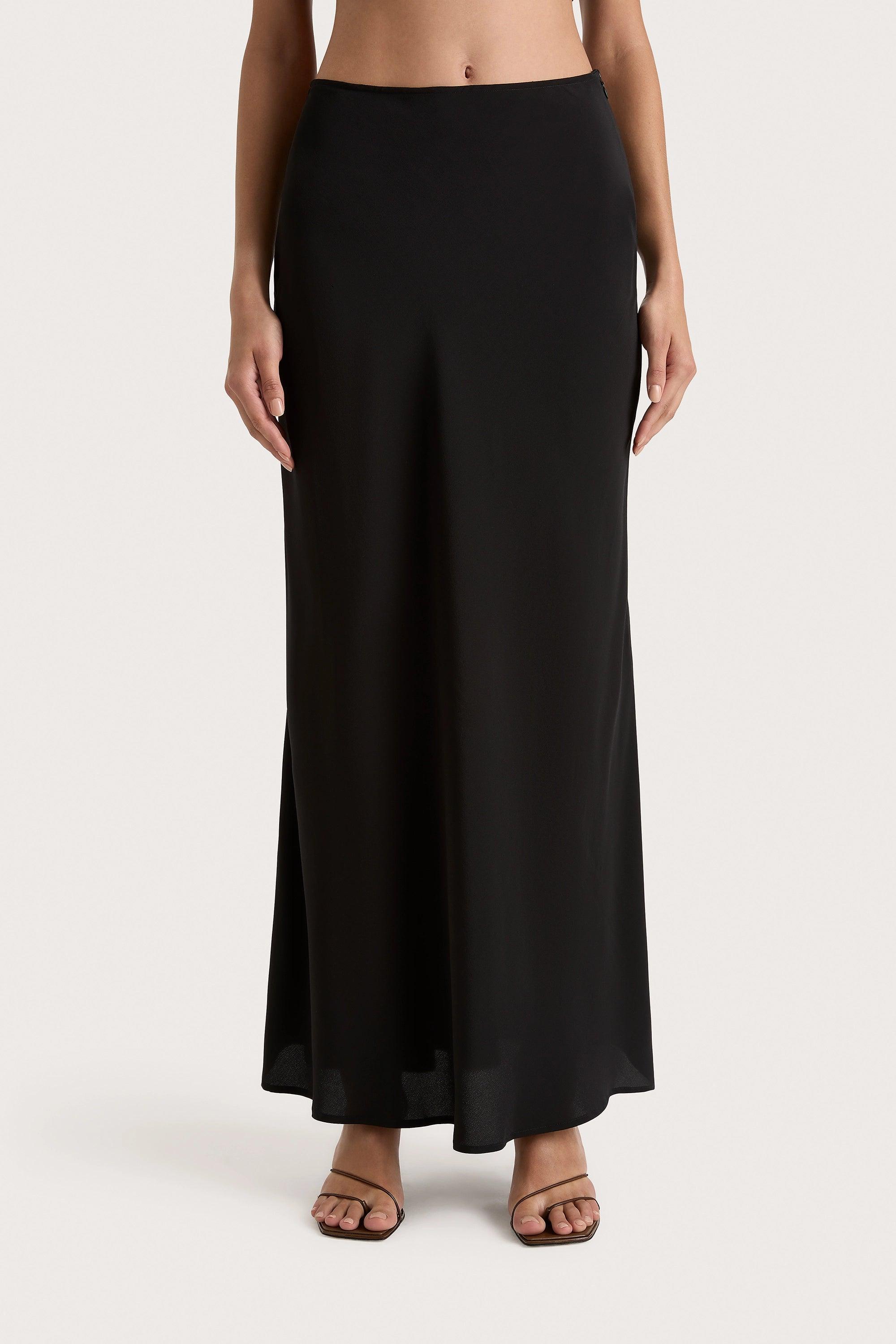 Biarritz Tank Maxi Dress Black Product Image