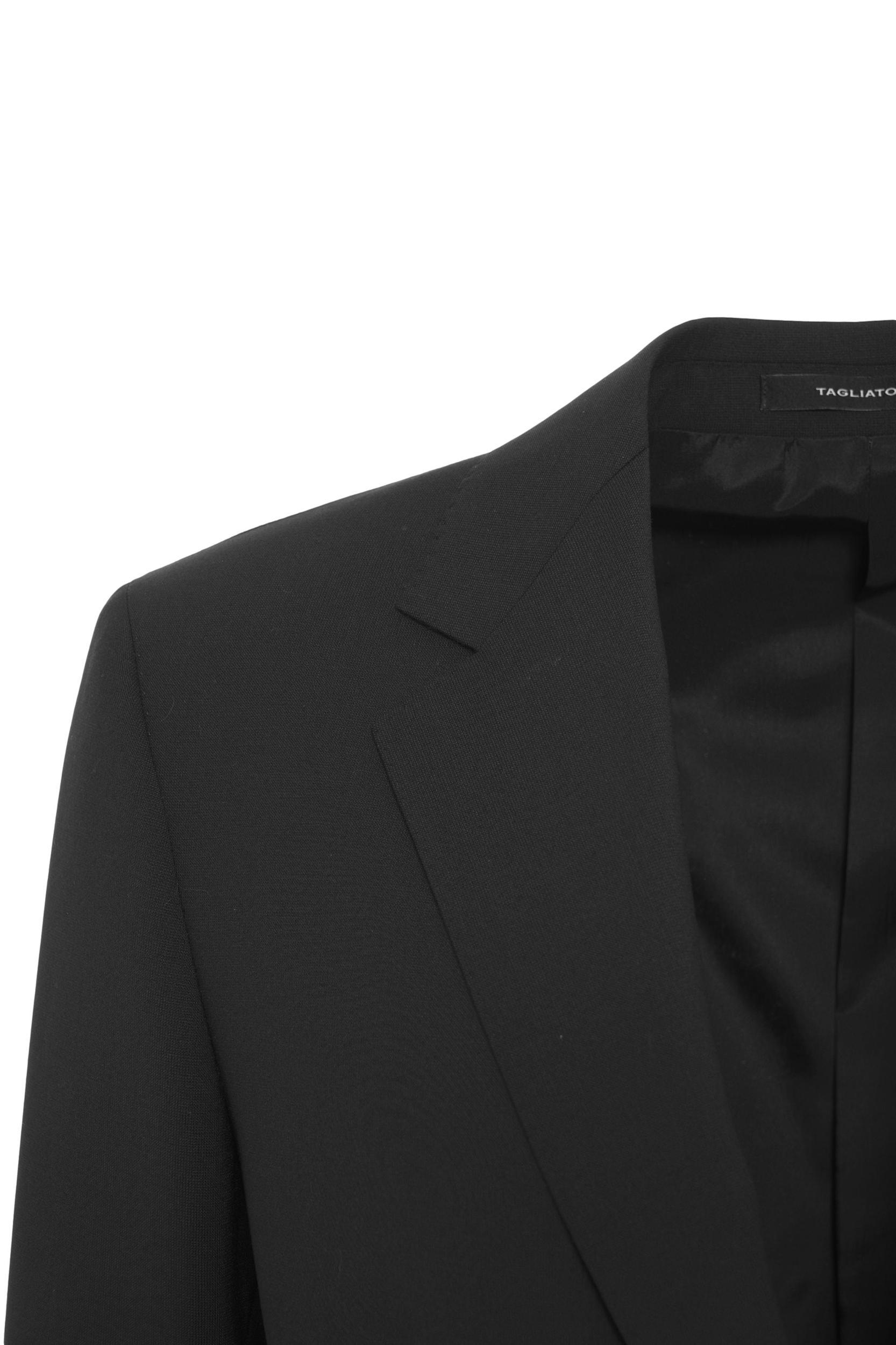 Virgin wool single-breasted suit Product Image