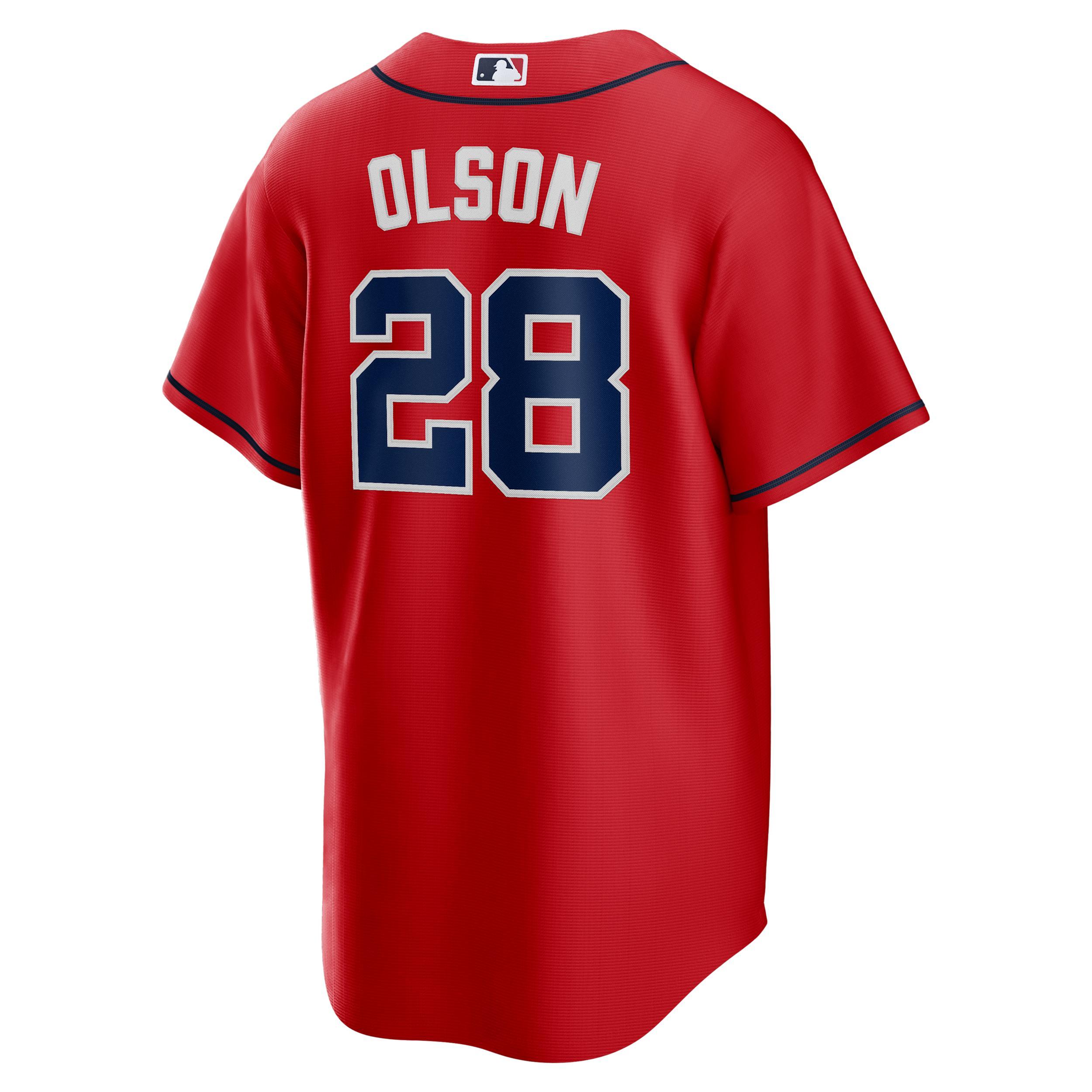 Nike Men's MLB Atlanta Braves (Matt Olson) Replica Baseball Jersey Product Image