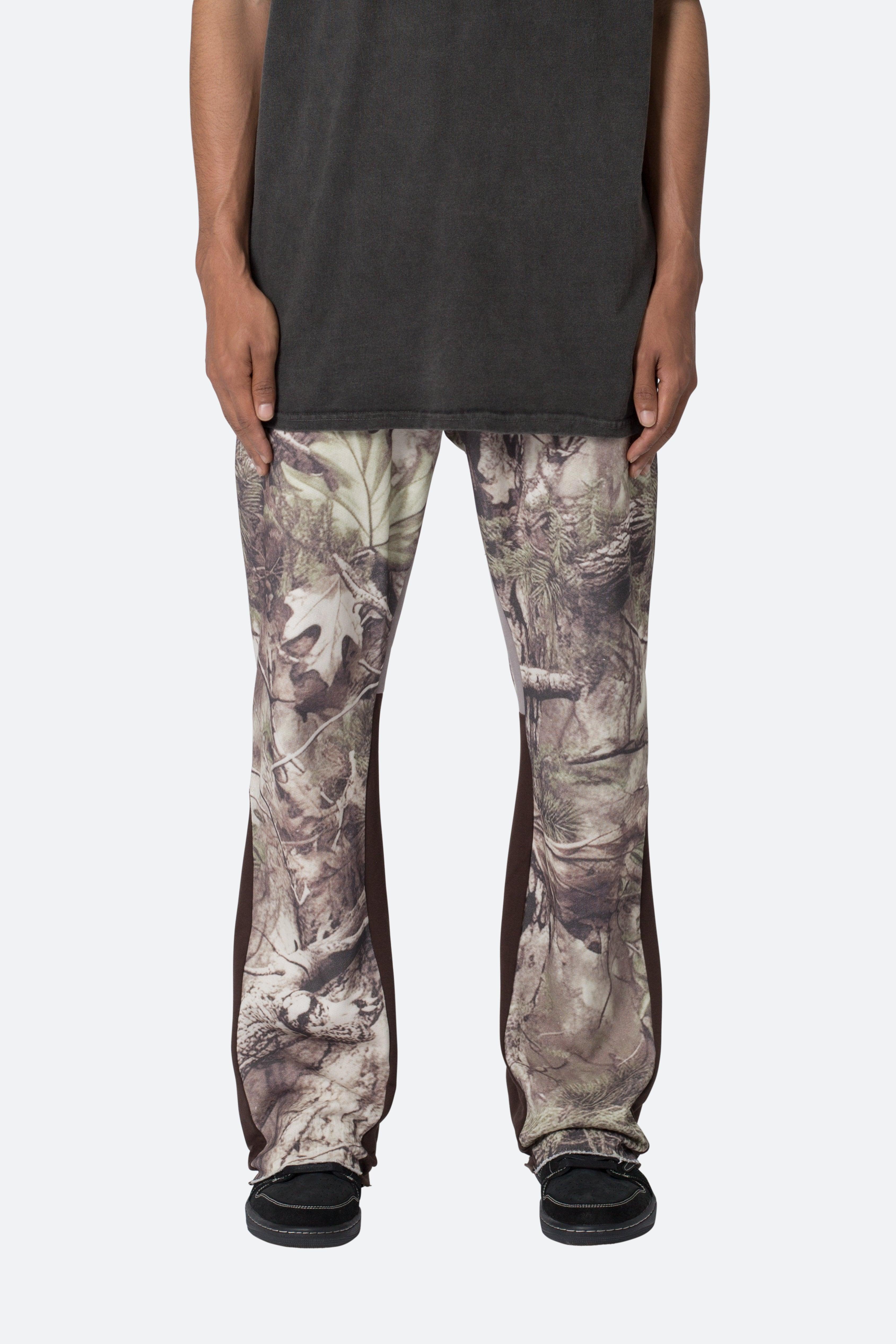 Contrast Bootcut Sweatpants - Hunter Camo Product Image