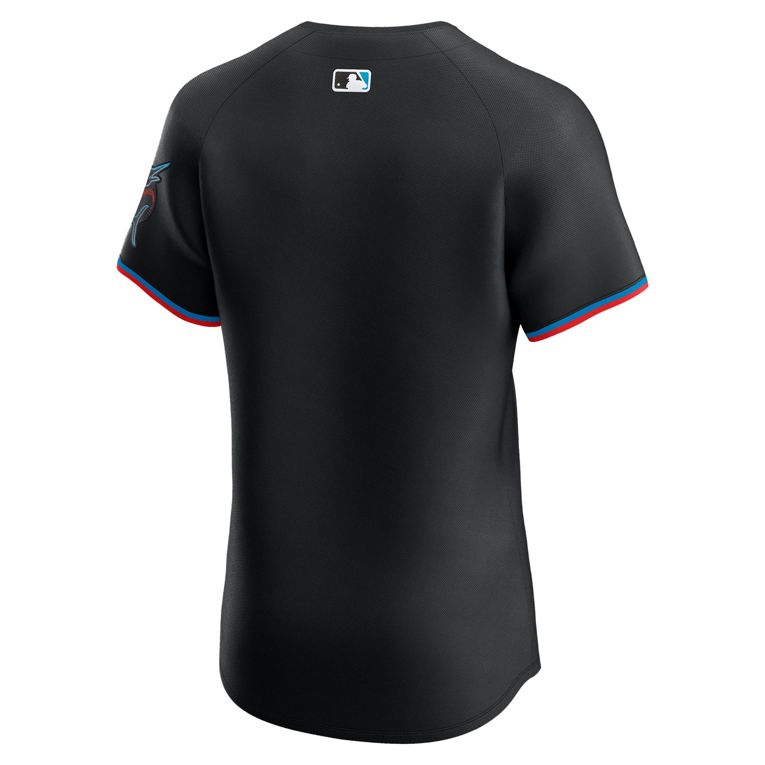 Miami Marlins Men's Nike Dri-FIT ADV MLB Elite Jersey Product Image