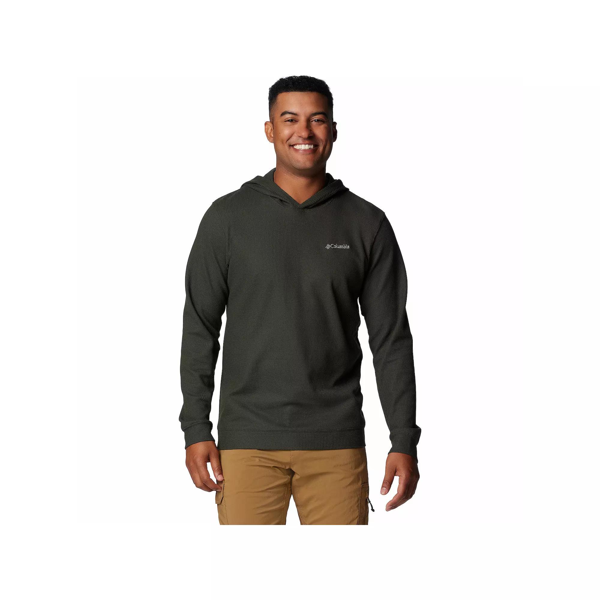 Men's Columbia Pitchstone Knit Hoodie, Size: XXL, Green Product Image