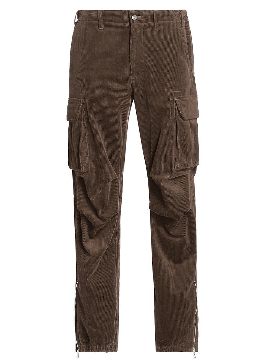 Mens Sylvester Stretch Corduroy Cargo Pants Product Image