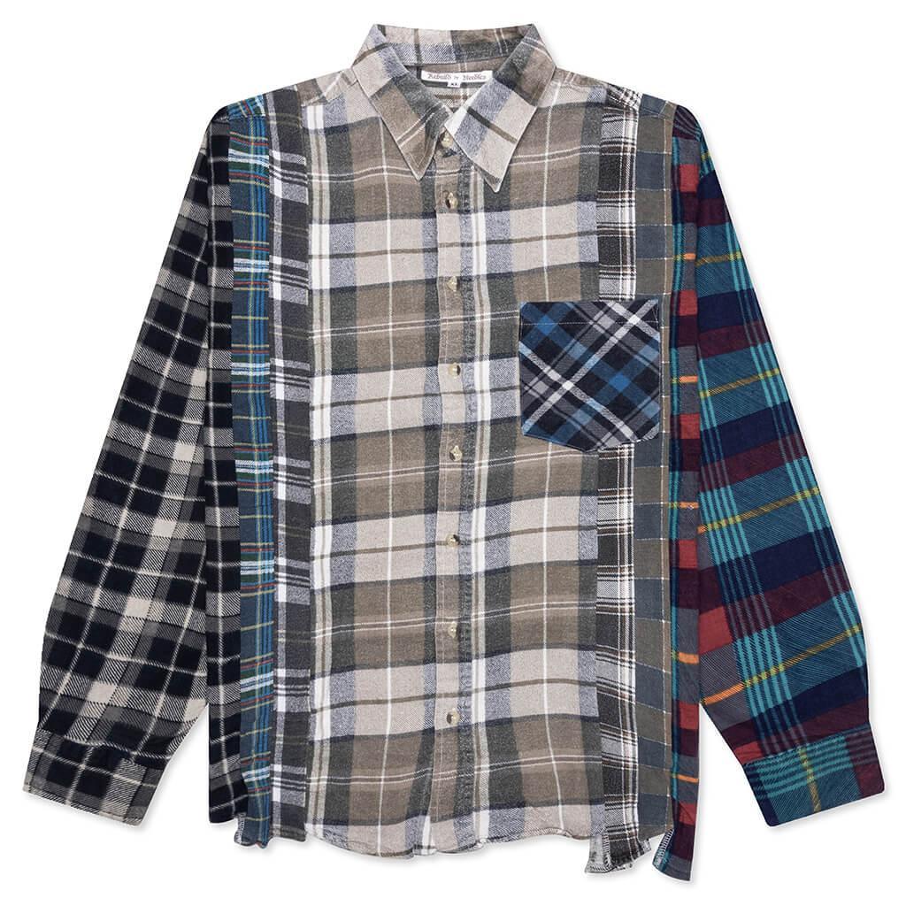 7 Cuts Flannel Shirt - Assorted Male Product Image