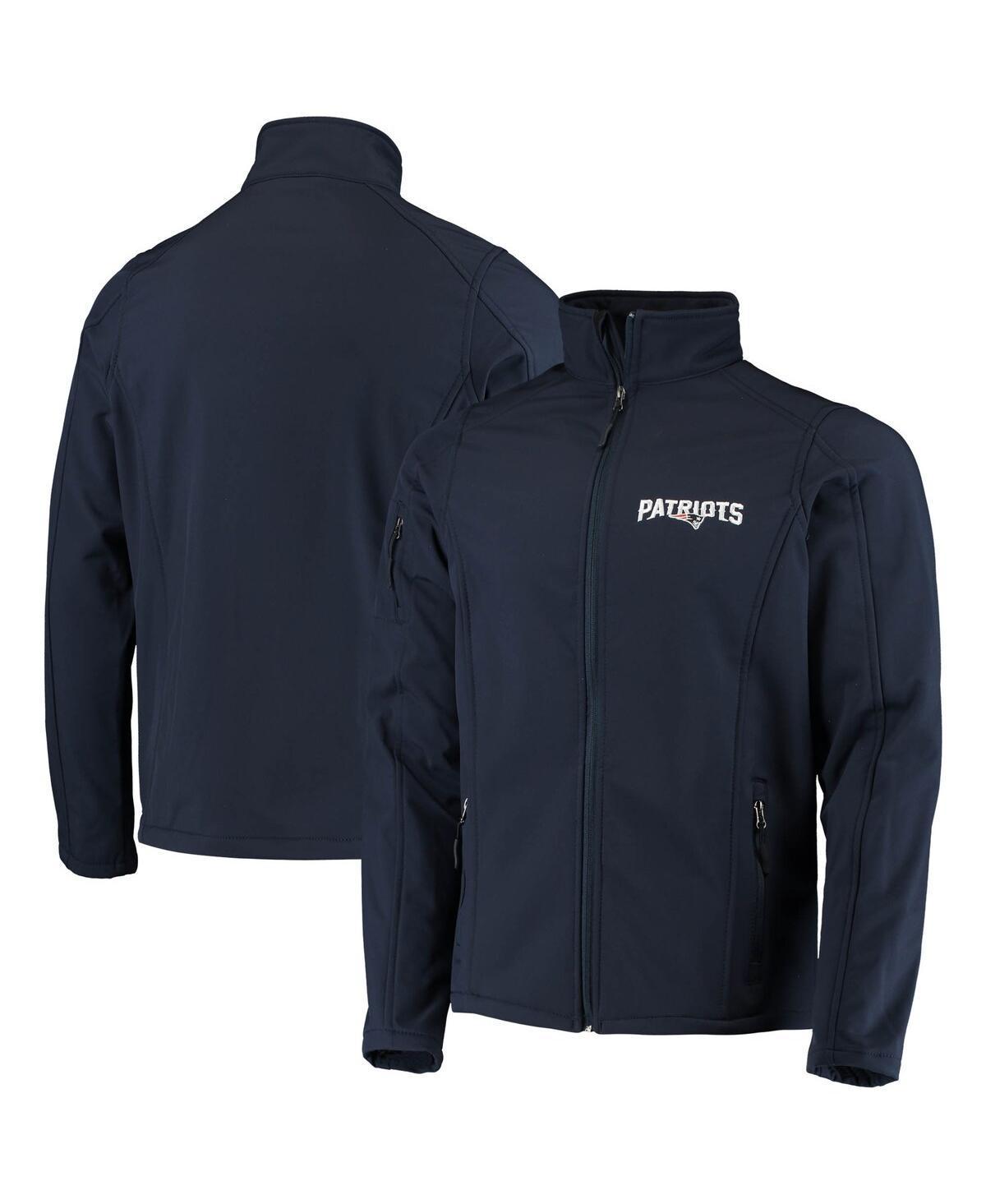 Men's Dunbrooke Navy New England Patriots Sonoma Softshell Full-Zip Jacket, Size: Large, Blue Product Image