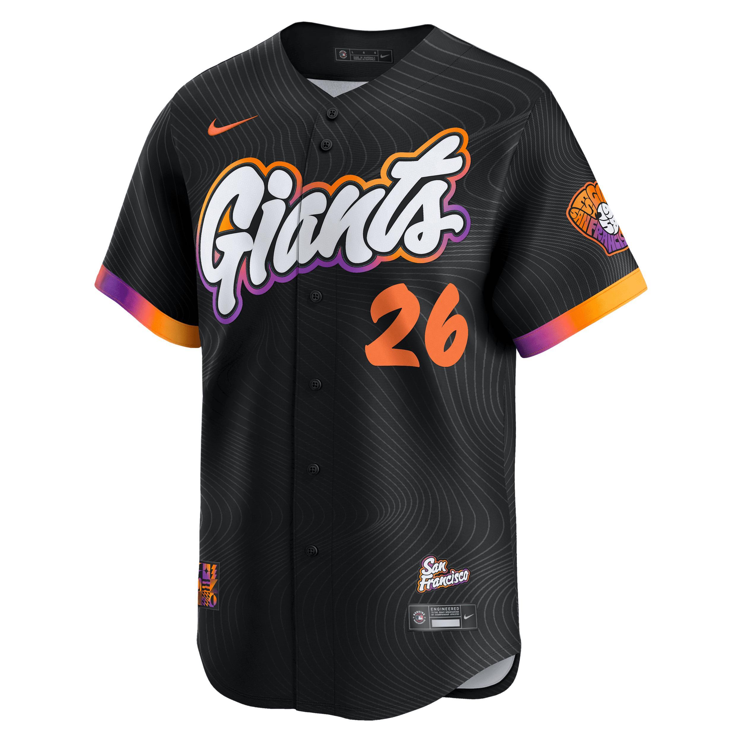 Matt Chapman San Francisco Giants City Connect Nike Mens Dri-FIT ADV MLB Limited Jersey | LM250CMDGI9-W4D Product Image