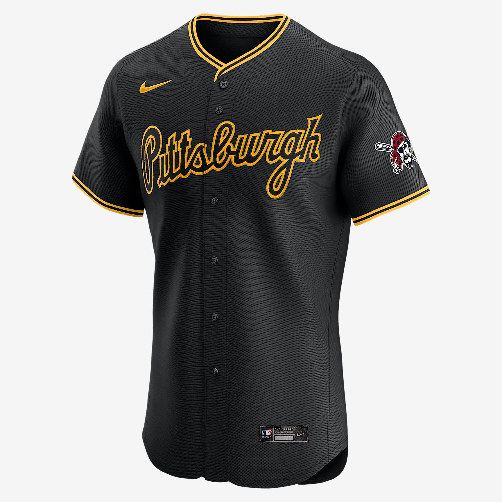 Pittsburgh Pirates Nike Mens Dri-FIT ADV MLB Elite Jersey | 9B10PTA2PTB-JSG Product Image