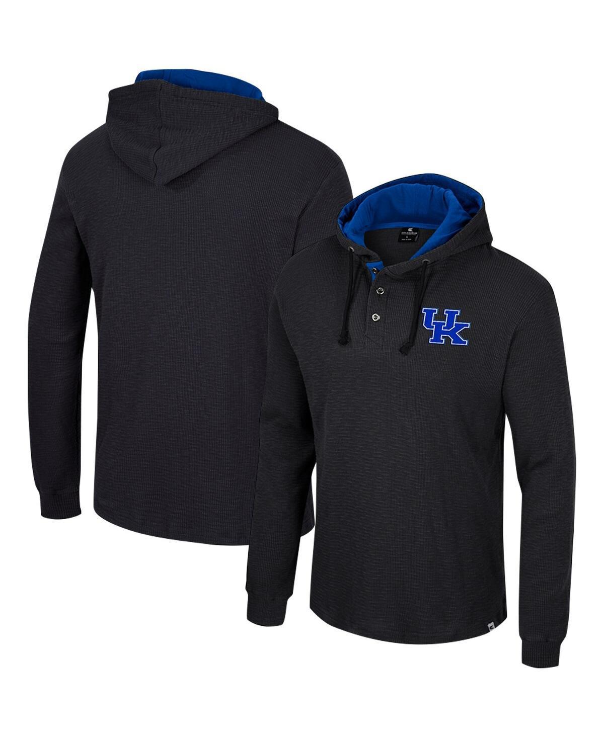 Mens Colosseum Kentucky Wildcats Affirmative Thermal Hoodie Long Sleeve T-Shirt Product Image