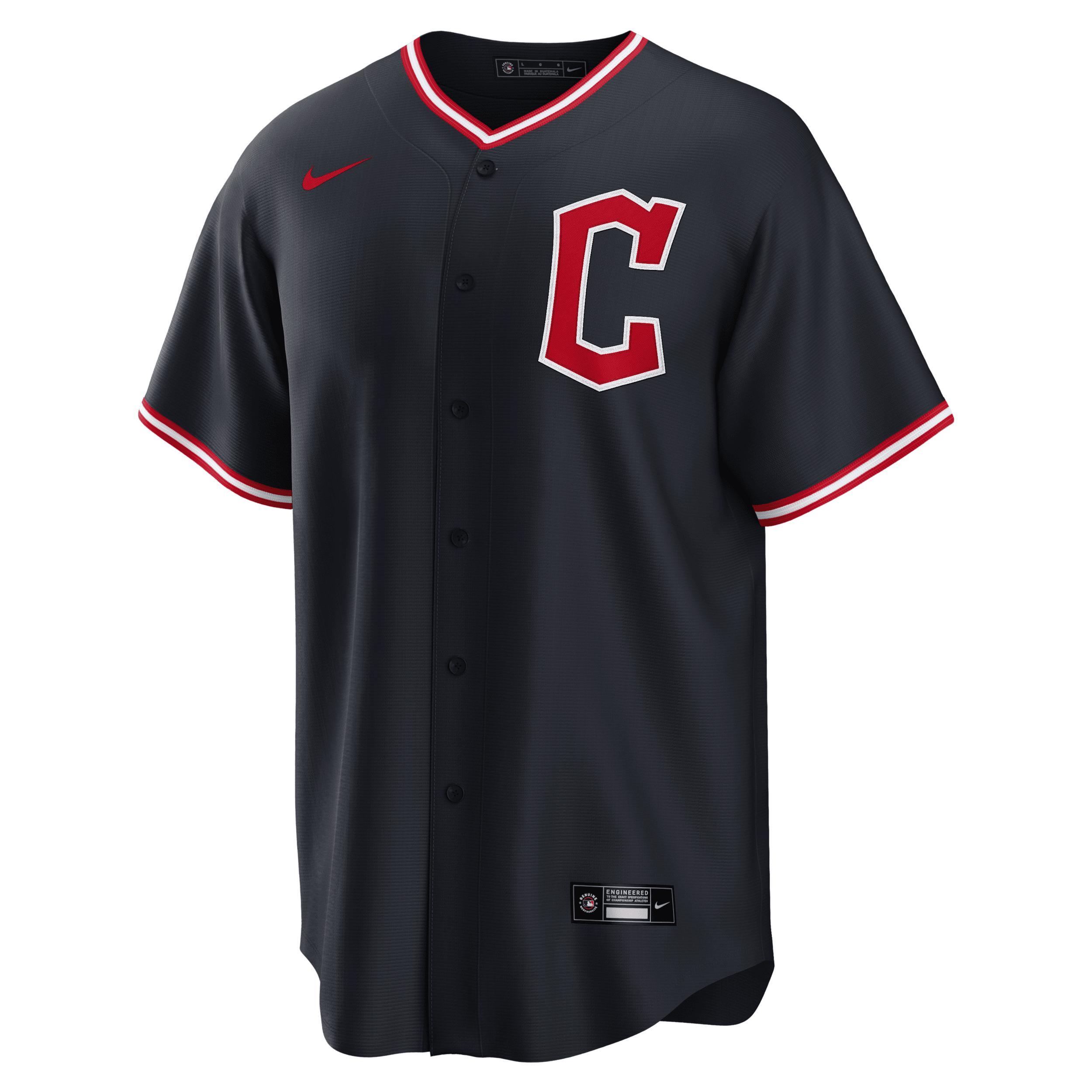 Steven Kwan Cleveland Guardians Nike Men's MLB Replica Jersey Product Image