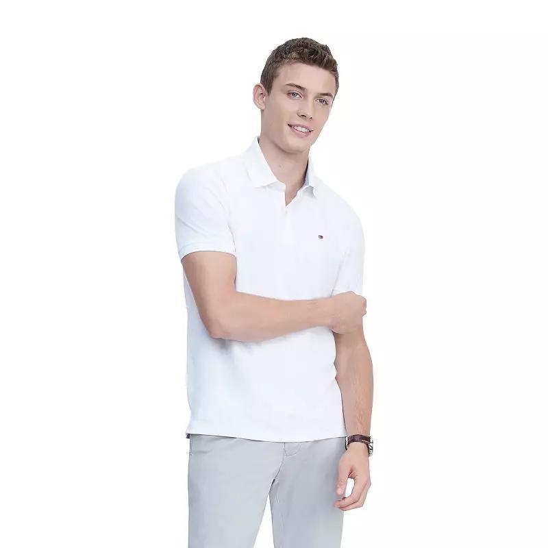 Men's Tommy Hilfiger Justin Polo, Size: XL, Bright White Product Image