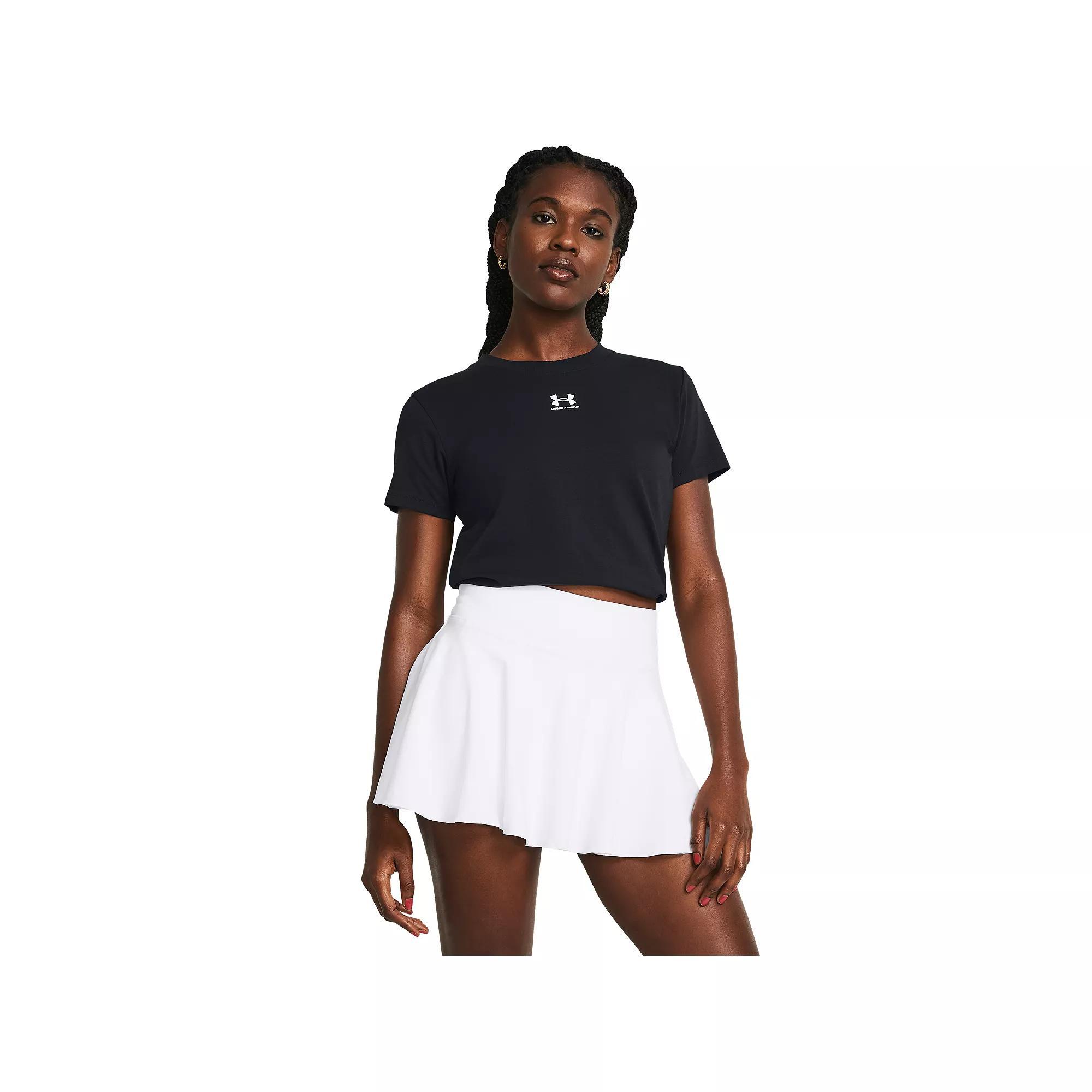 Women's Under Armour Rival Core Short Sleeve Tee,  Product Image