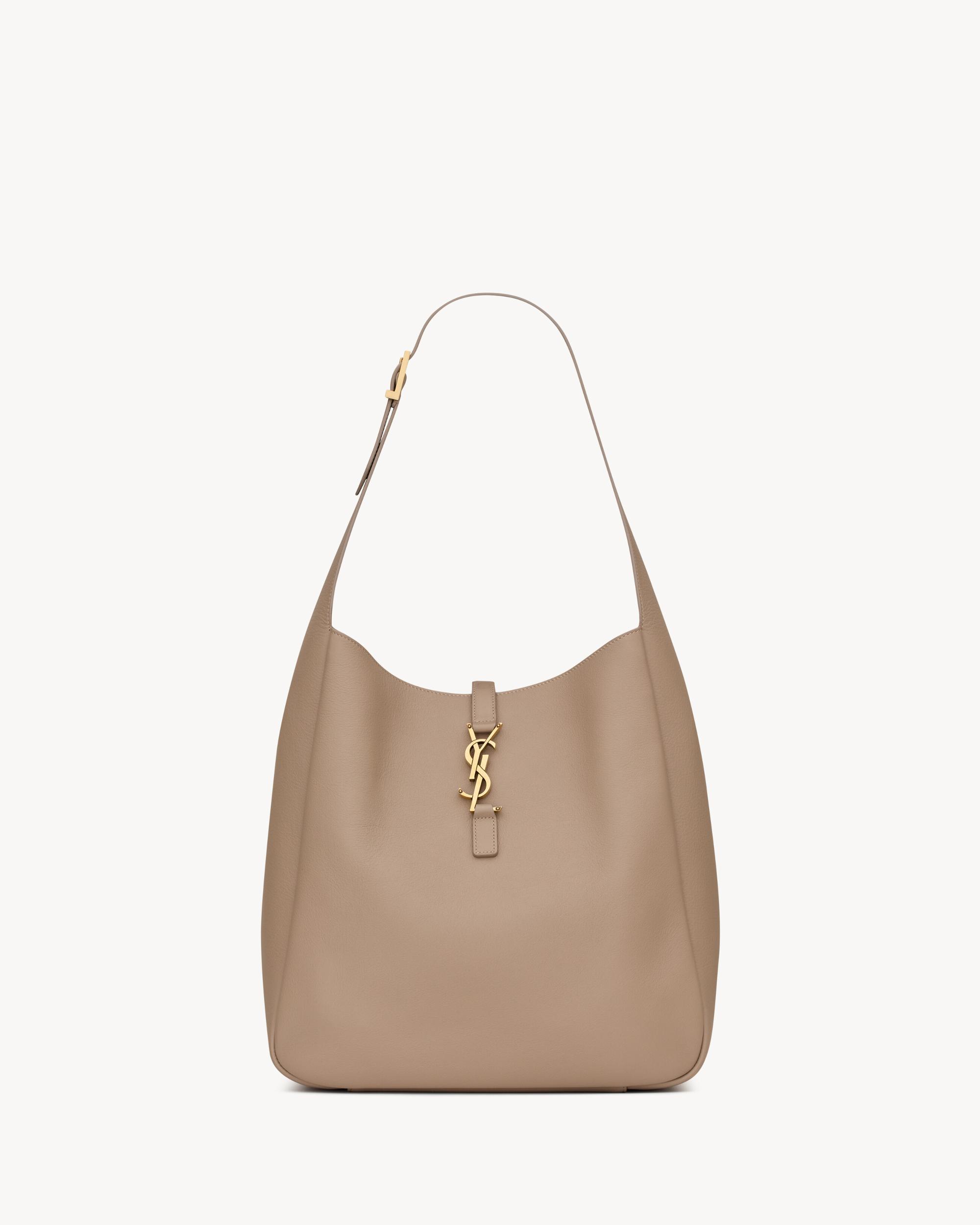 LE 5 À 7 supple LARGE in grained leather Product Image