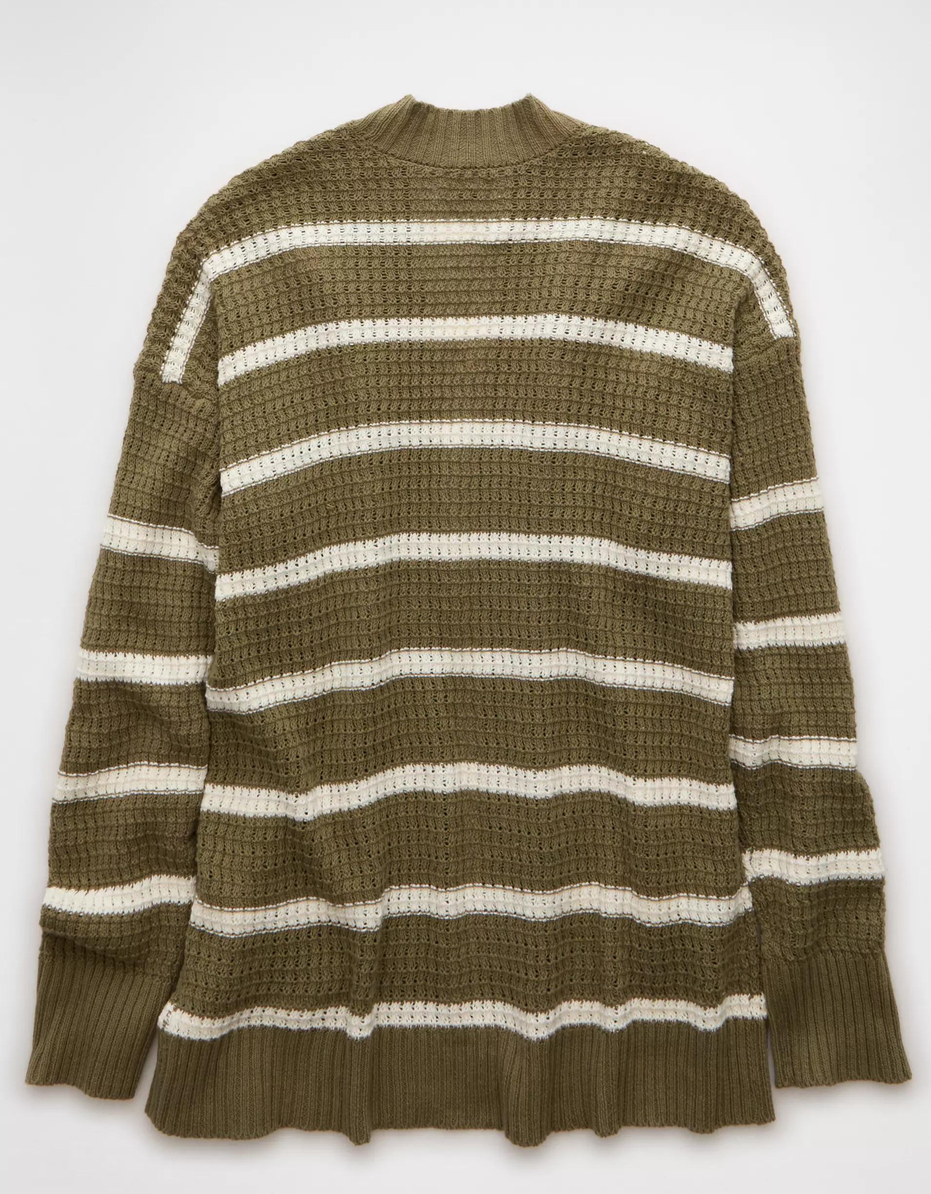 AE Open Knit Cardigan Product Image