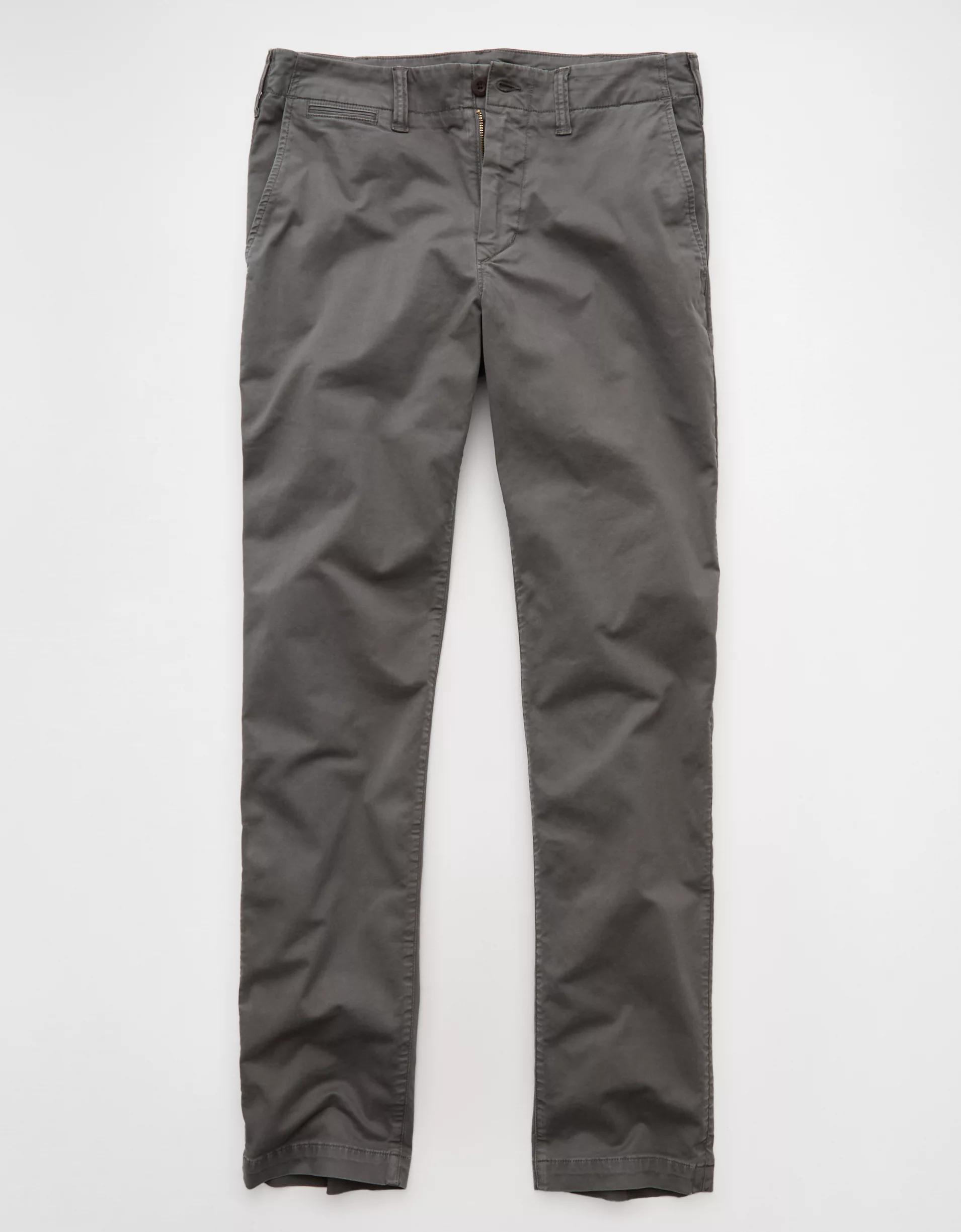 AE Flex Original Straight Lived-In Khaki Pant Product Image