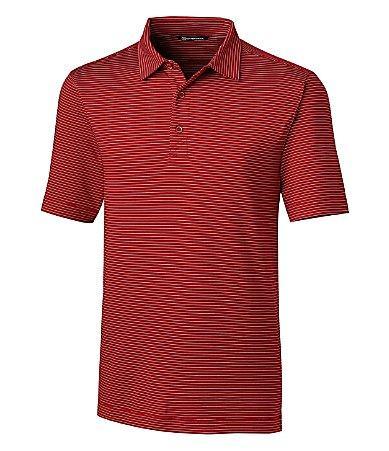Cutter  Buck Big  Tall Forge Polo Pencil Stripe Performance Stretch Short Product Image