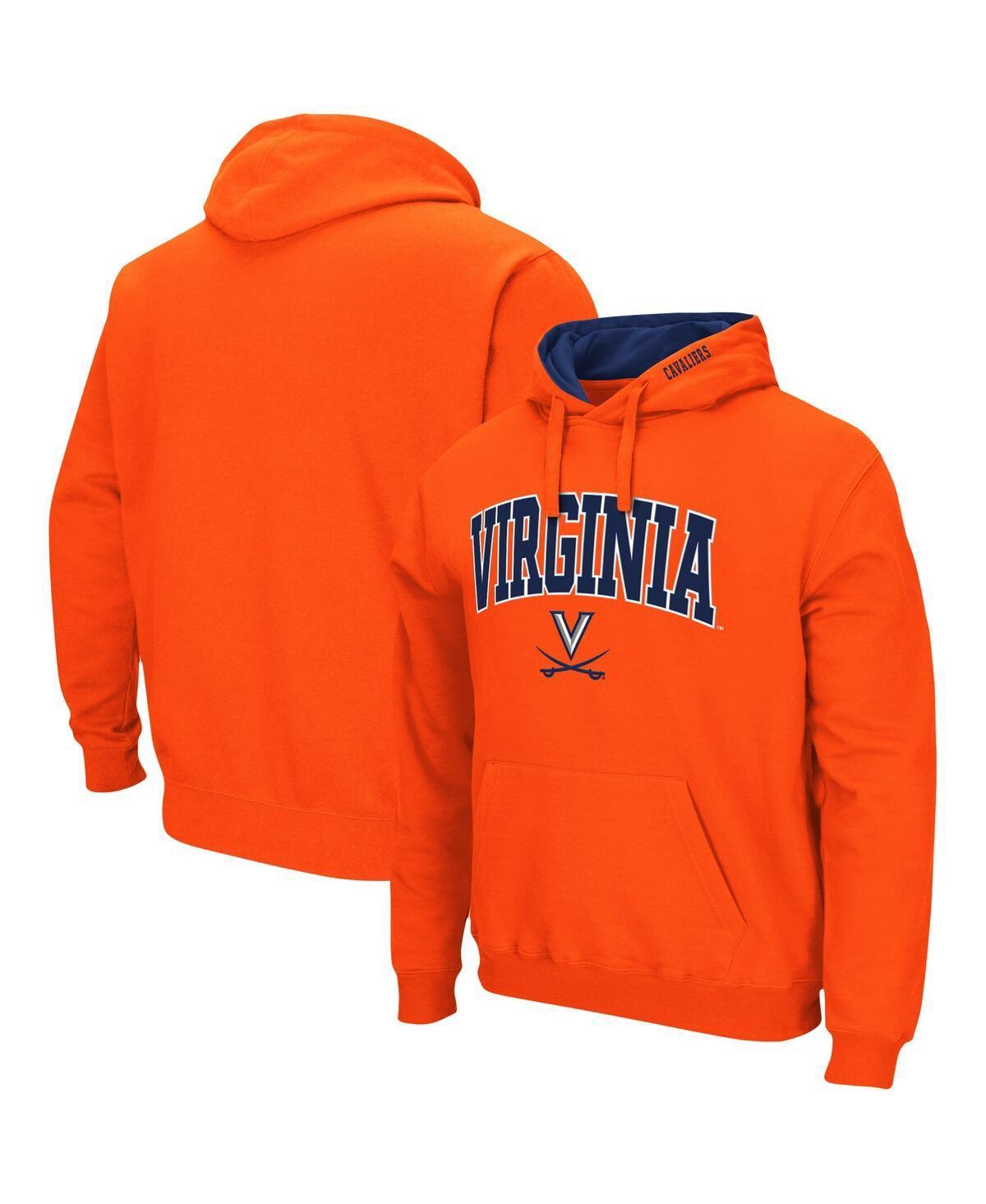 Men's Colosseum White Auburn Tigers Arch & Logo 3.0 Pullover Hoodie, Size: 2XL Product Image