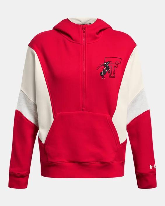 Women's UA Iconic Gameday Fleece Collegiate ½ Zip Hoodie Product Image