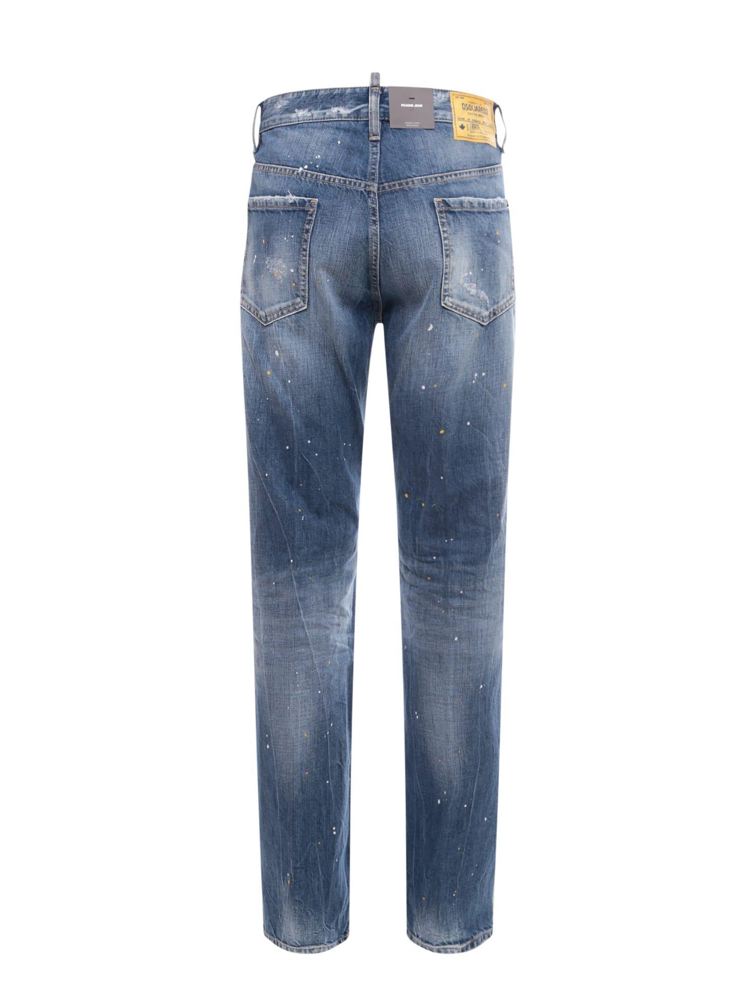 DSQUARED2 Roadie Jean Jeans In Blue Product Image