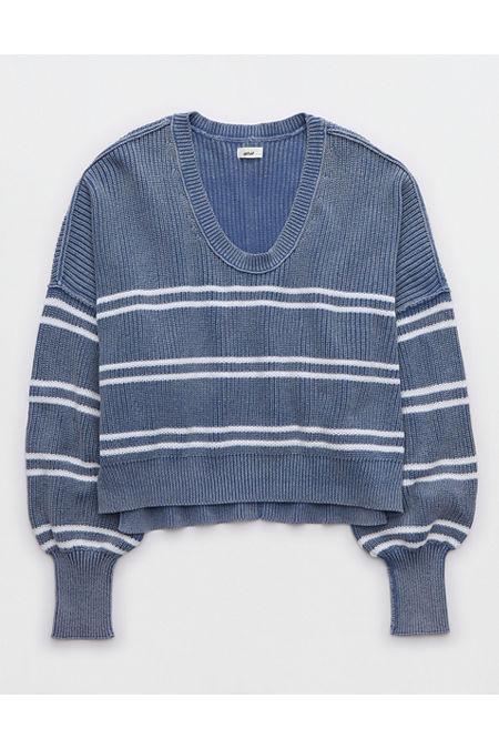 Aerie Beyond Cropped Sweater Women's Product Image