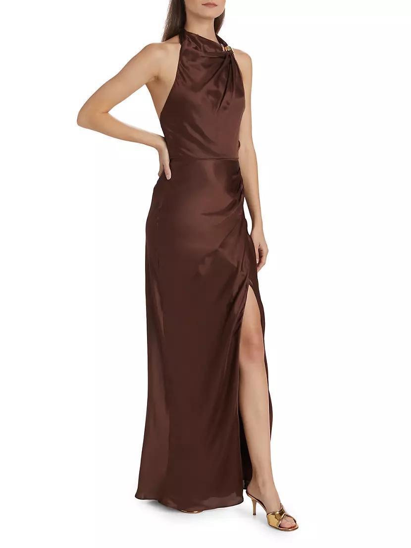 Galilea Halter Maxi Dress Product Image