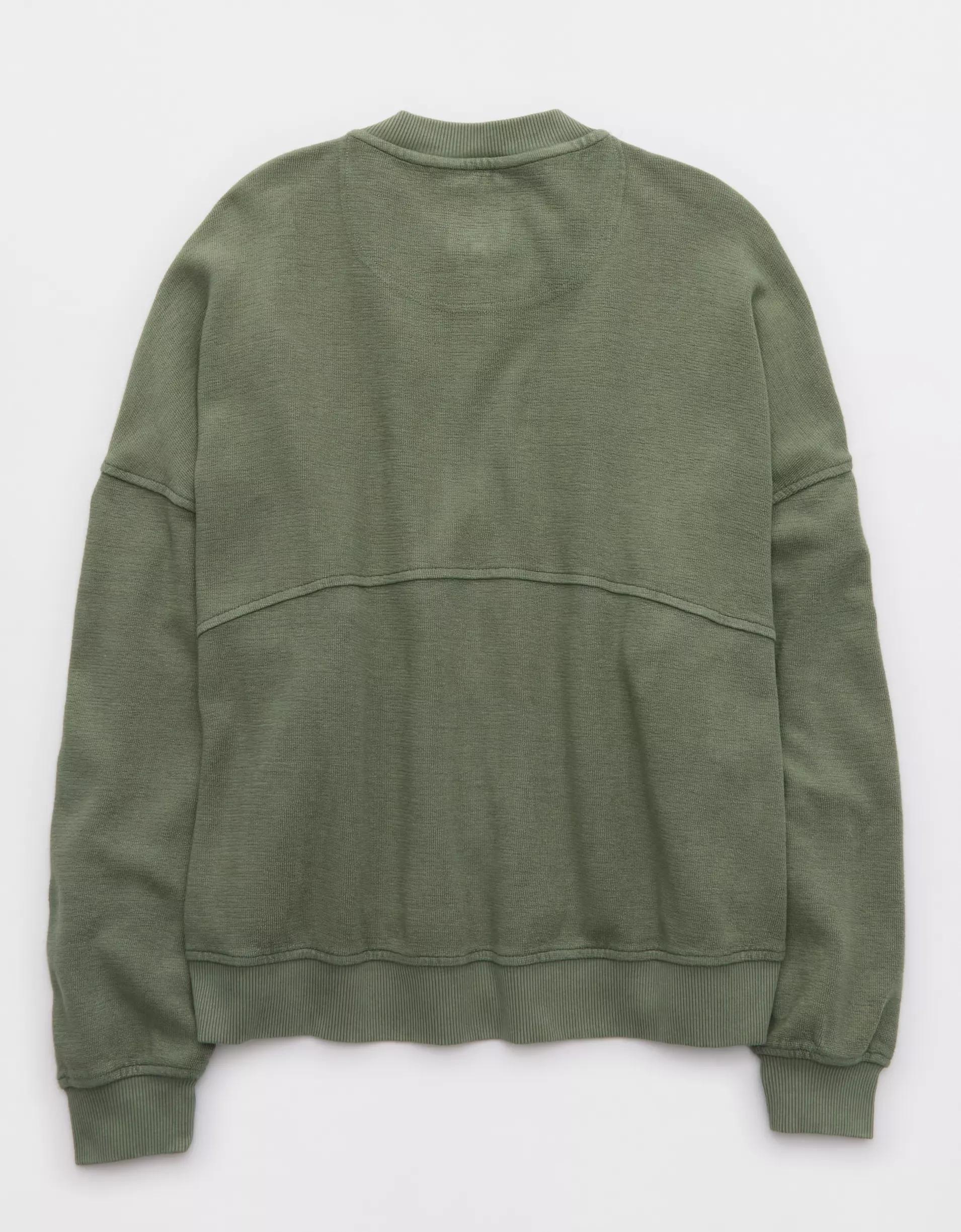 Aerie Full Zip Sweatshirt Women's Product Image